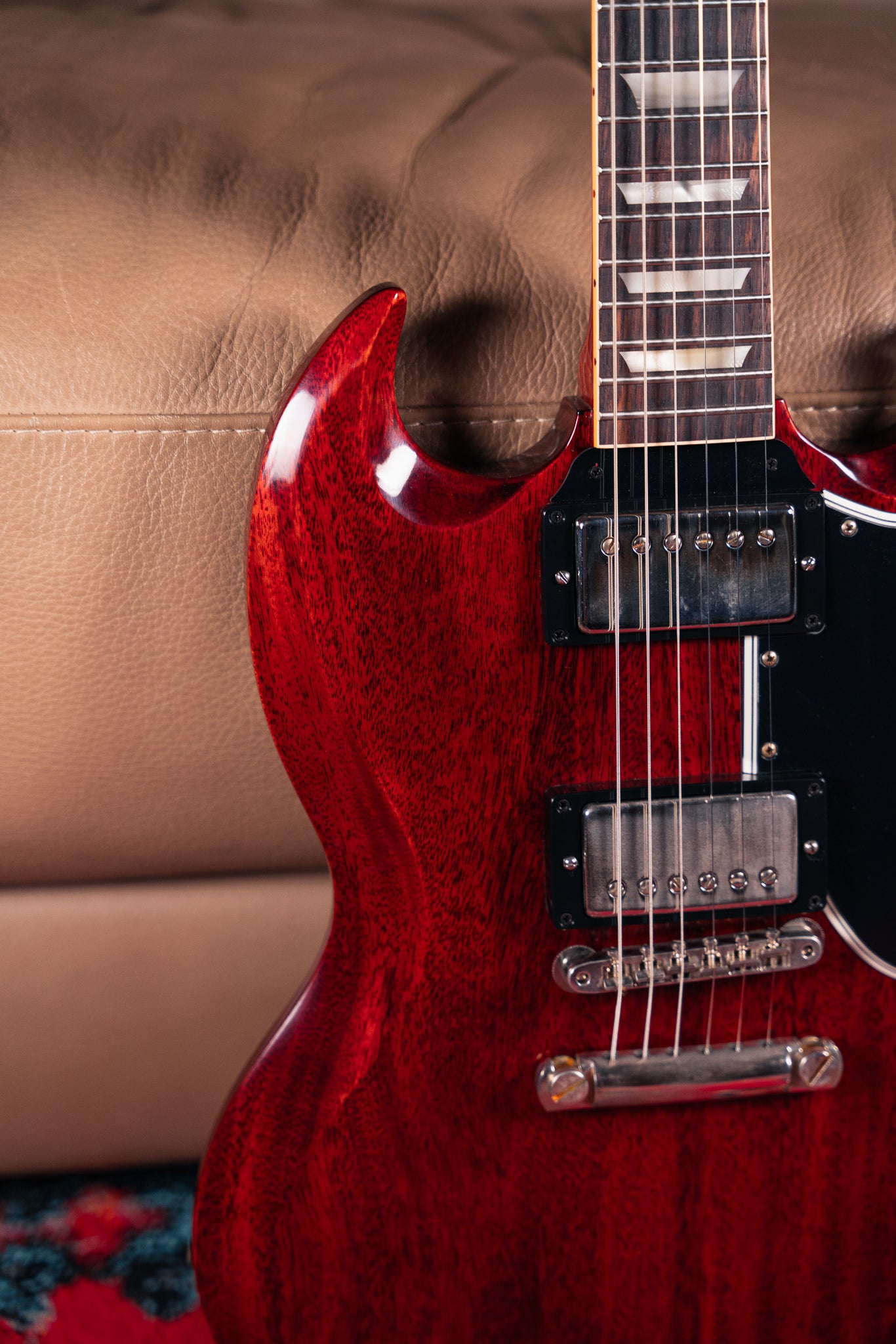 Gibson Custom Shop '61 Les Paul SG Standard in Cherry Red VOS