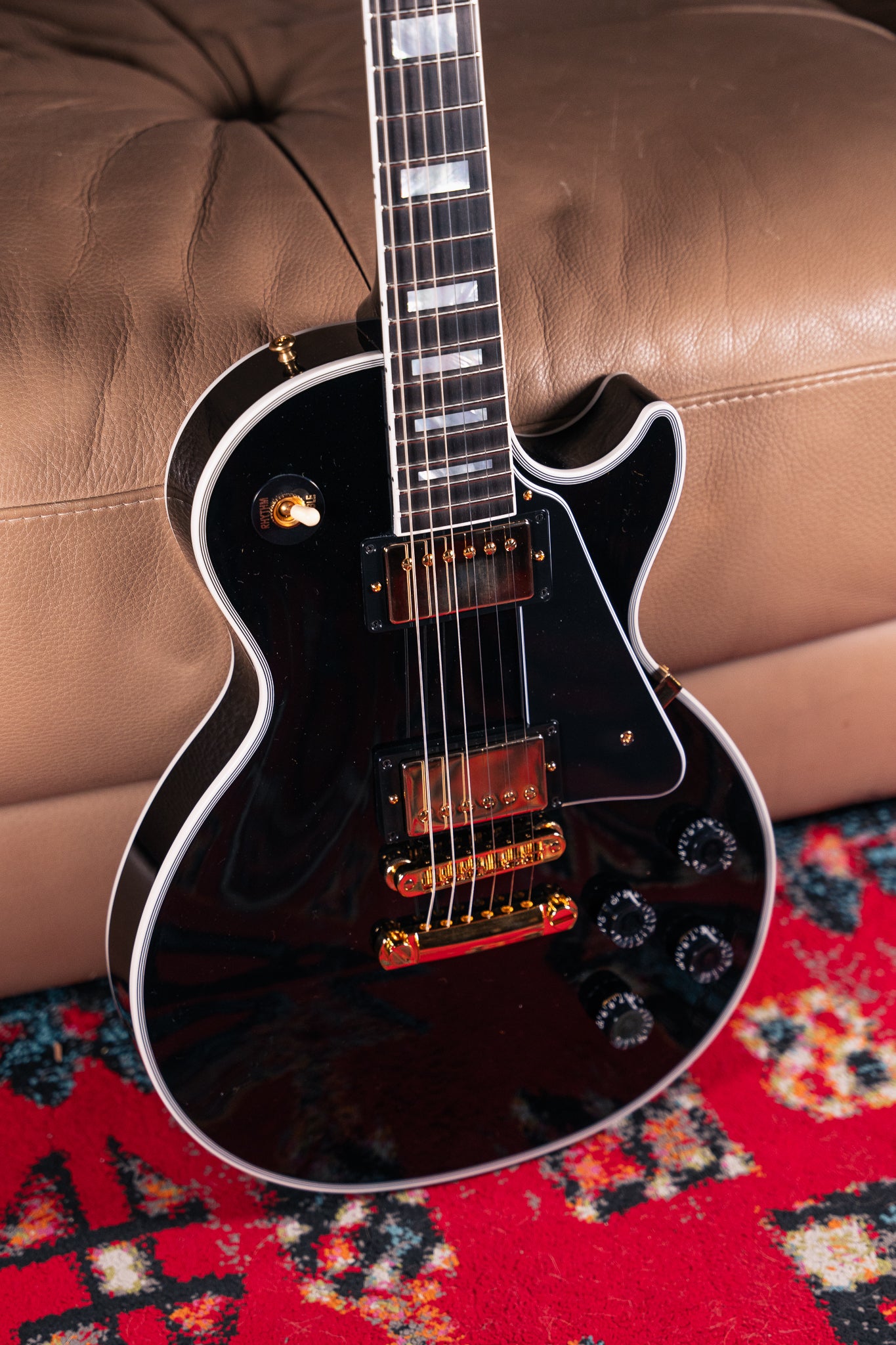 Gibson Custom Shop '57 Les Paul Custom in Ebony VOS