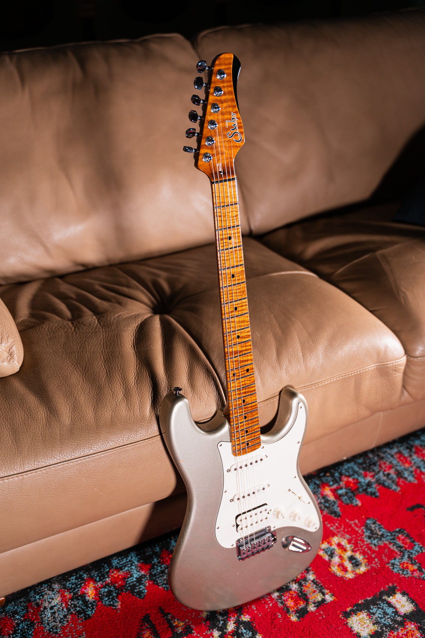 Suhr Classic S Antique in Inca Silver Customized Pre-Owned