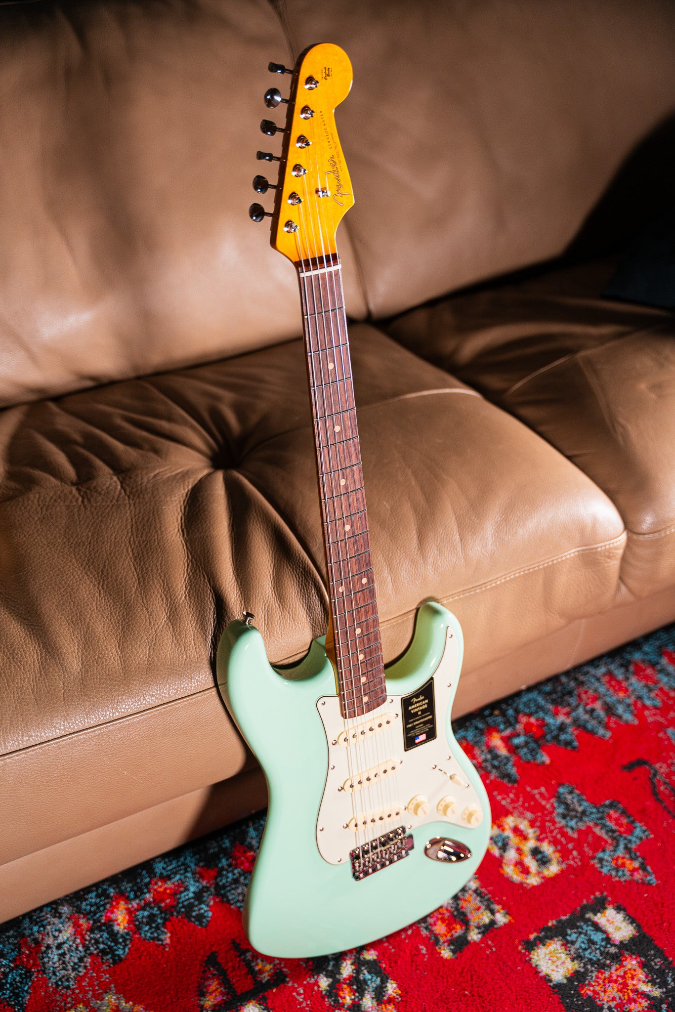 Fender AV II 61 Stratocaster Surf Green