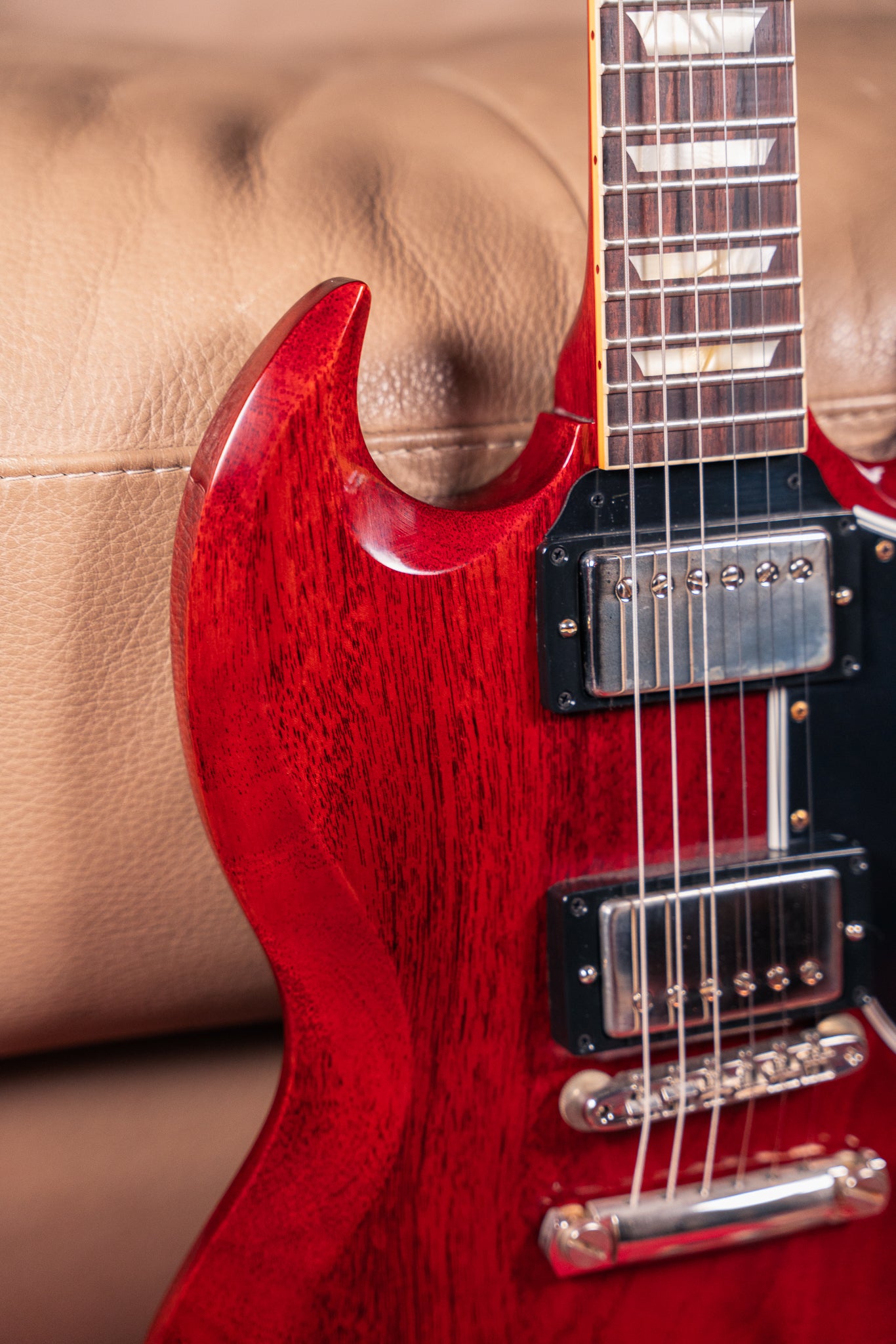 Gibson Custom Shop '61 Les Paul SG Standard in Cherry Red