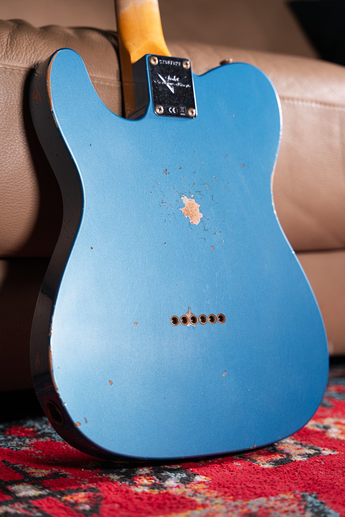 Fender Custom Shop 1963 TELECASTER® RELIC® Aged Lake Placid Blue