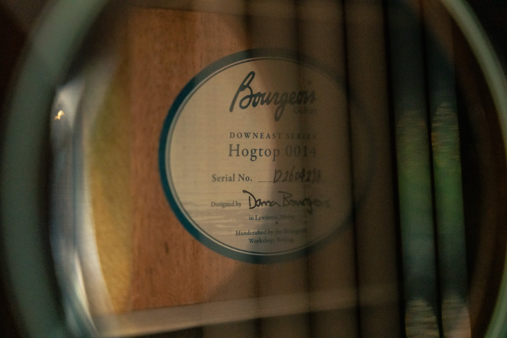 Bourgeois Hogtop 0014 All Mahogany