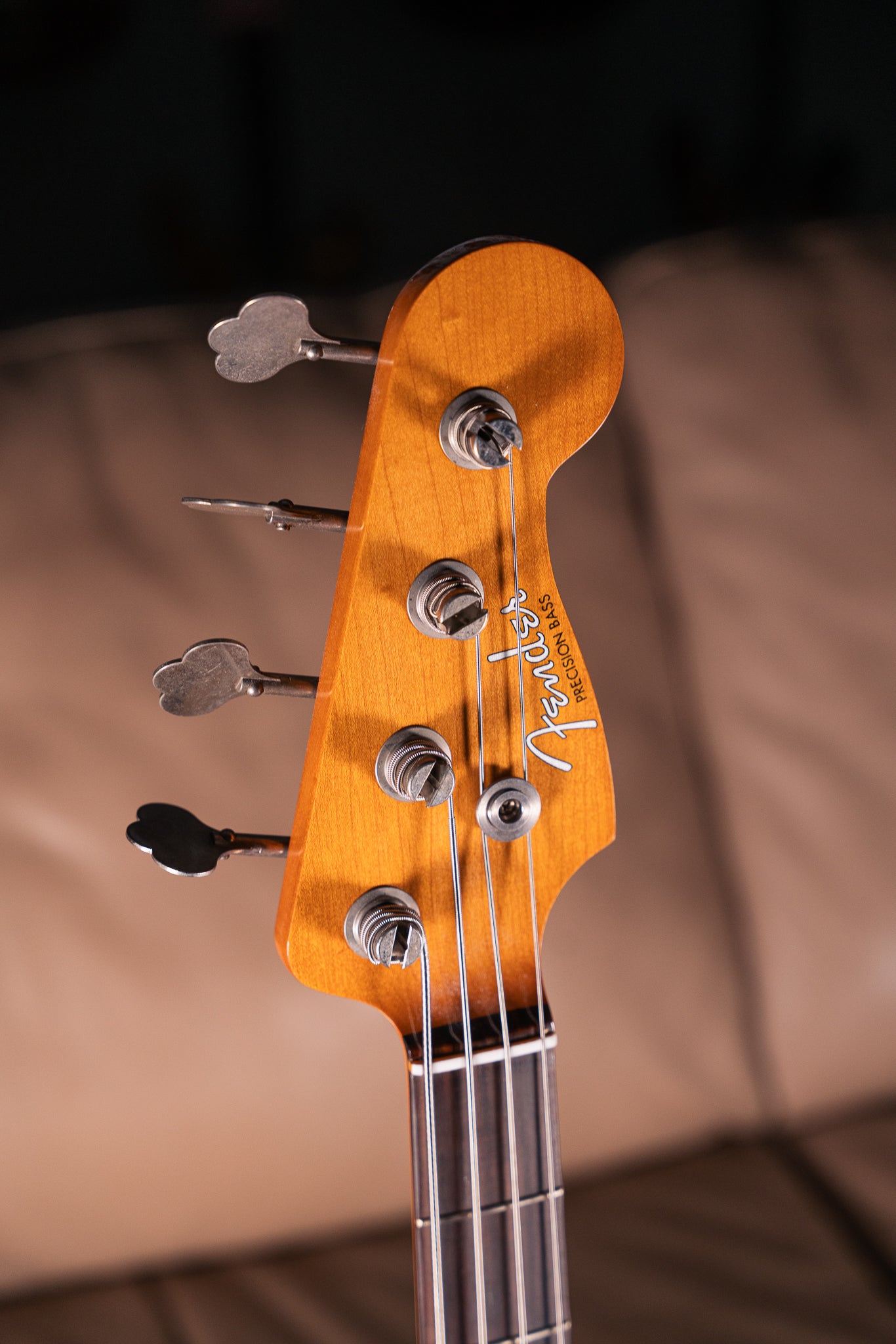 Fender LTD Vintera II Road Worn P Bass in Charcoal Frost Metallic