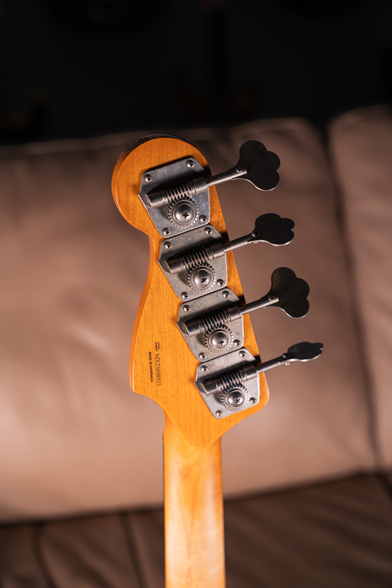 Fender LTD Vintera II Road Worn P Bass in Charcoal Frost Metallic