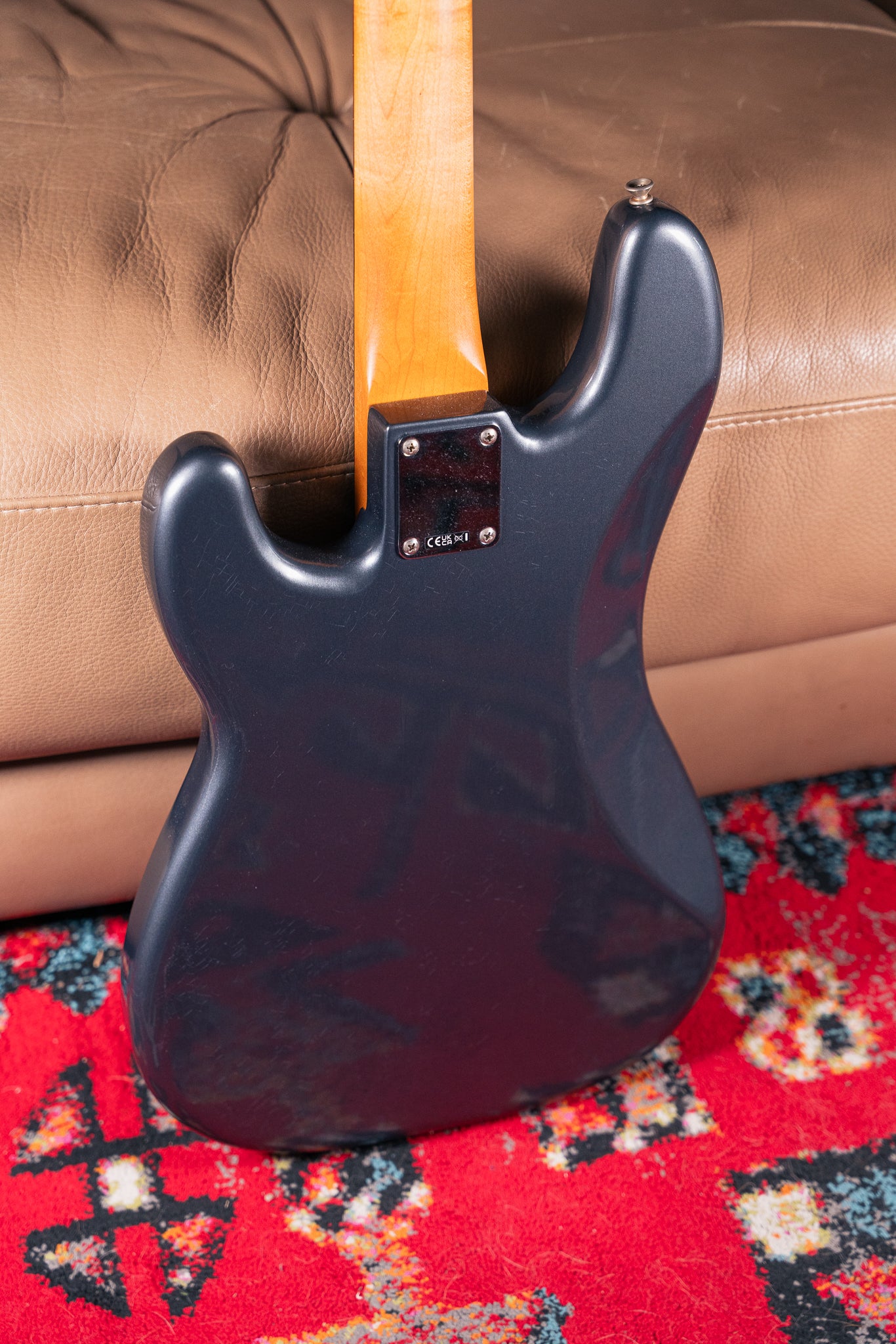 Fender LTD Vintera II Road Worn P Bass in Charcoal Frost Metallic