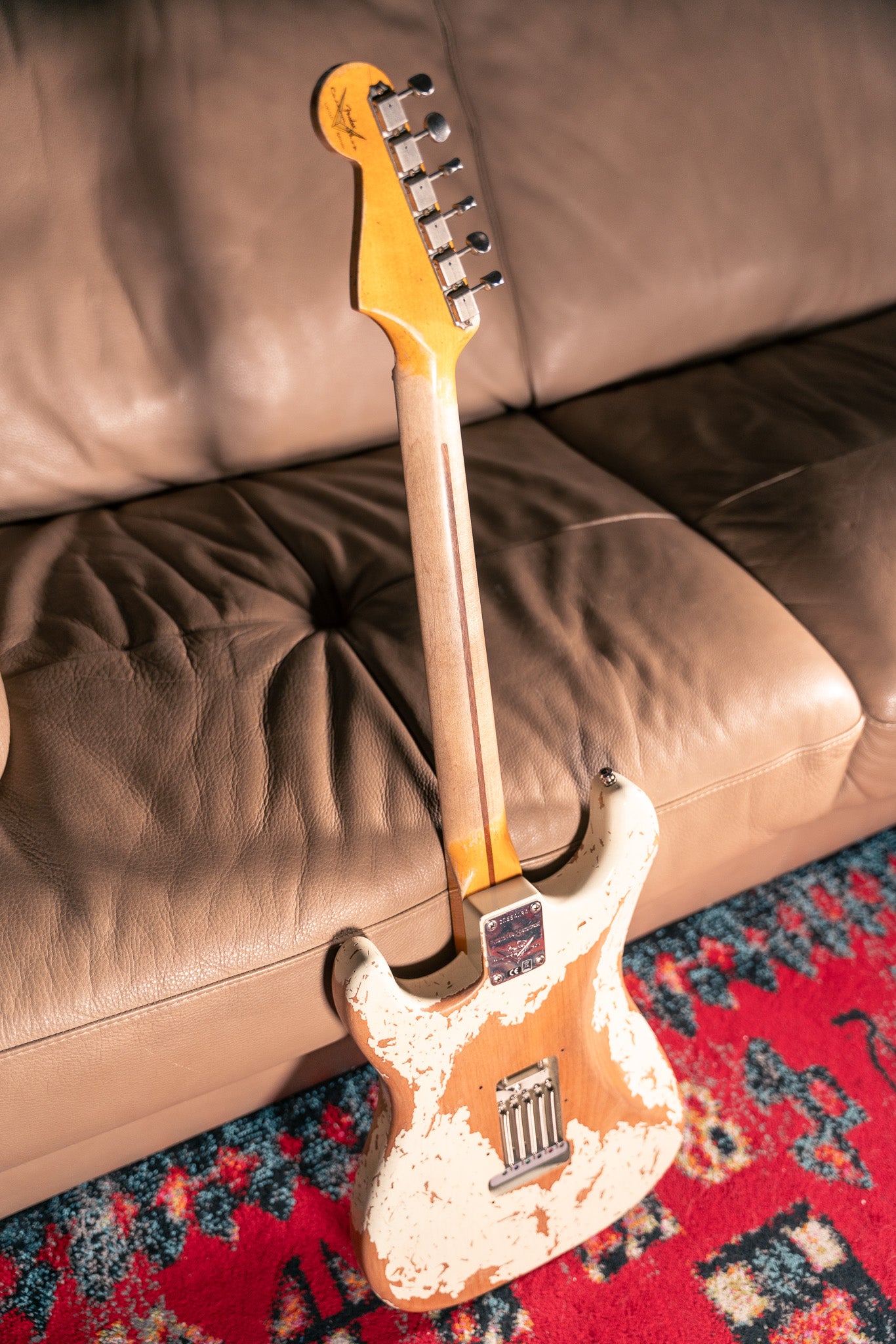 Fender Custom Shop LTD '56 Stratocaster Super Heavy Relic in Agede India Ivory Pre-owned.