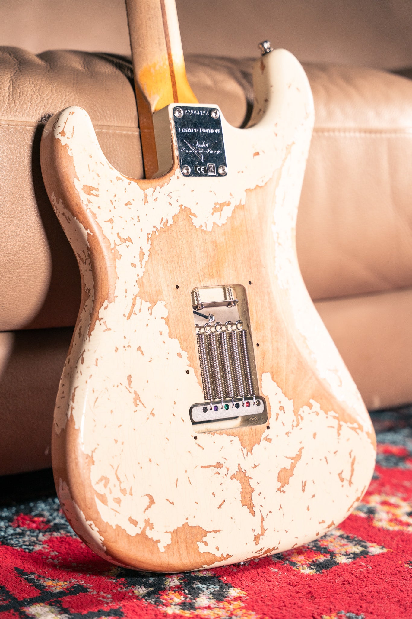 Fender Custom Shop LTD '56 Stratocaster Super Heavy Relic in Agede India Ivory Pre-owned.