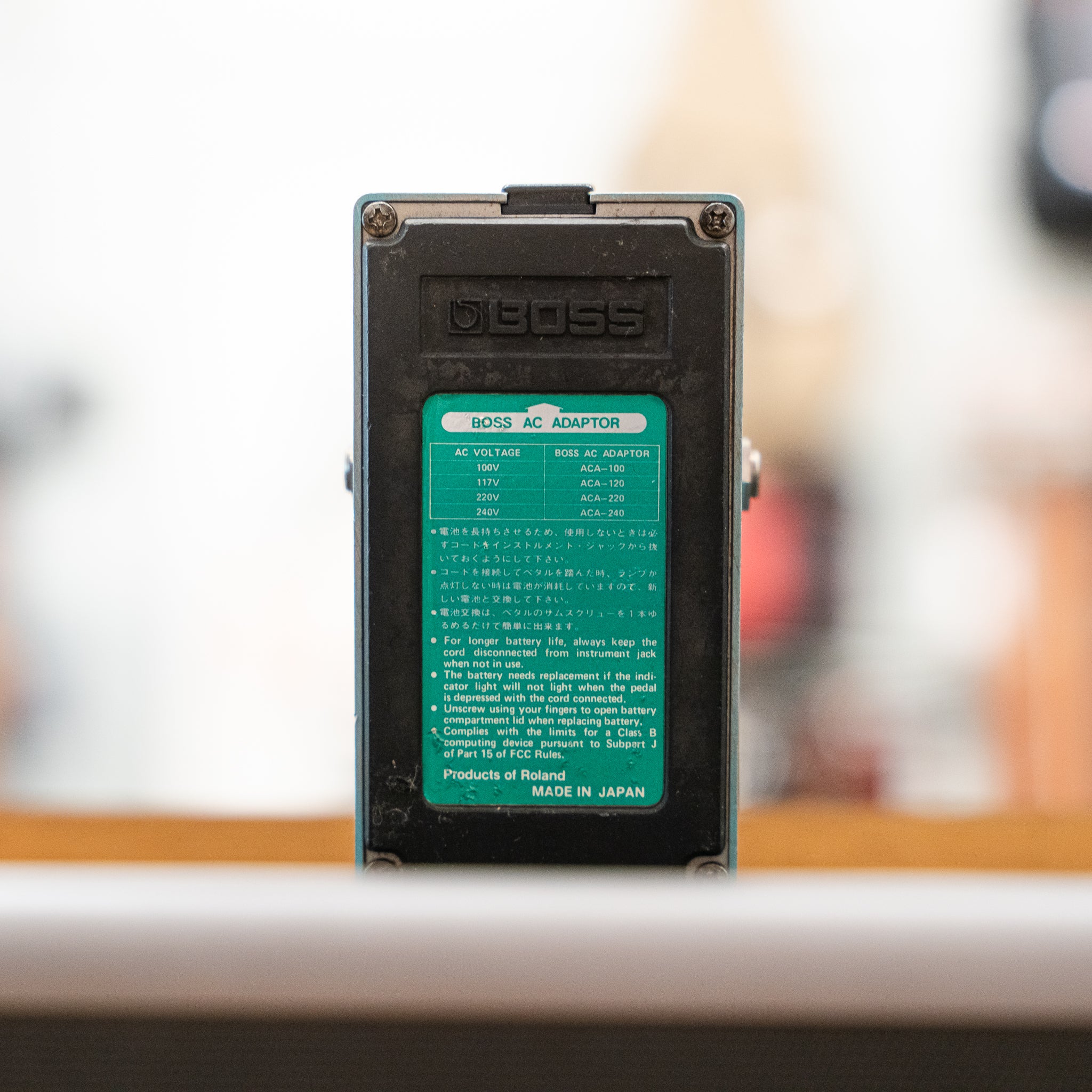 【名機】BOSS Chorus CE-2 Boss Chorus CE-2 Green Label, Pre-Owned – Lidgett Music