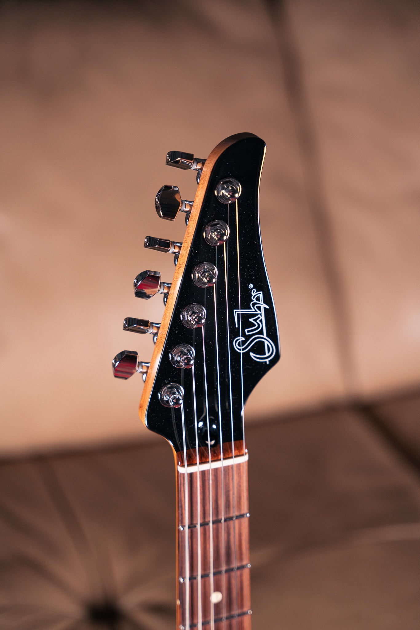 Suhr Modern Plus in Trans Charcoal Burst, Pre-Owned