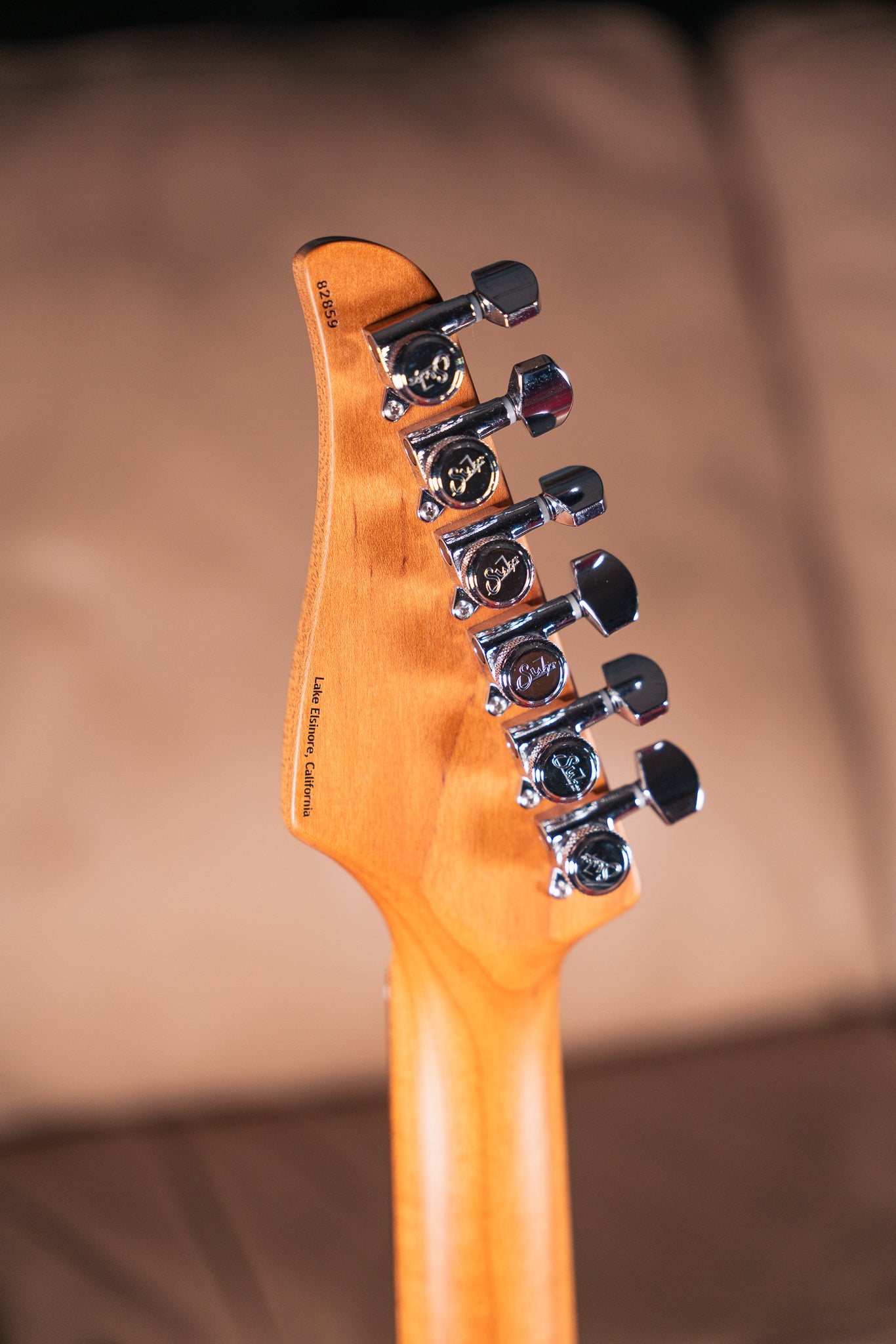 Suhr Modern Plus in Trans Charcoal Burst, Pre-Owned