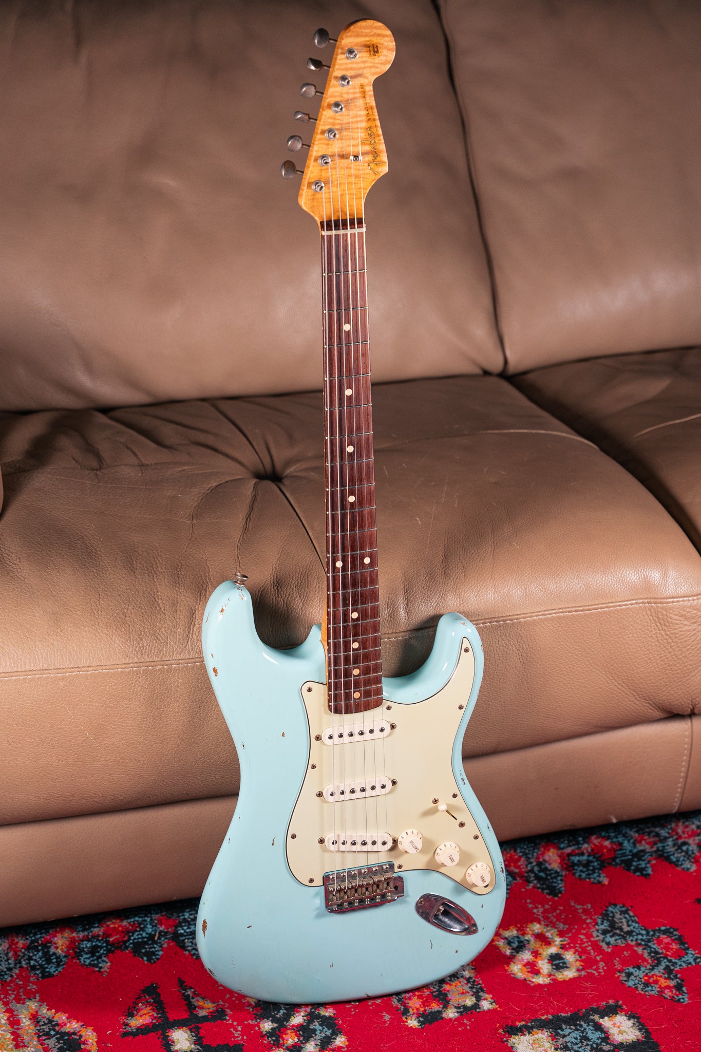 Fender Custom Shop - 2000 - '60 Stratocaster Reissue in Daphne Blue, Pre-Owned