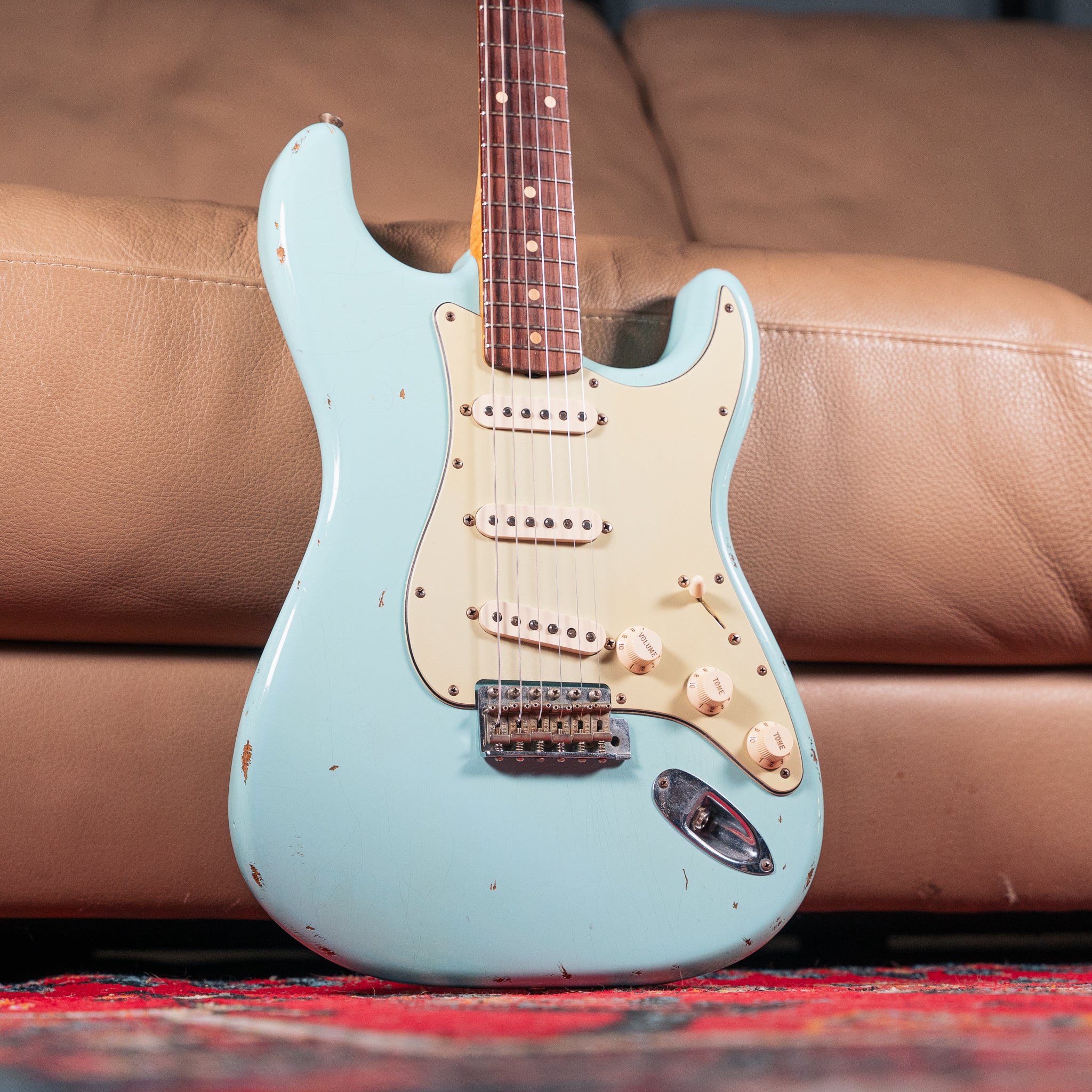 Fender Custom Shop - 2000 - '60 Stratocaster Reissue in Daphne Blue, Pre-Owned