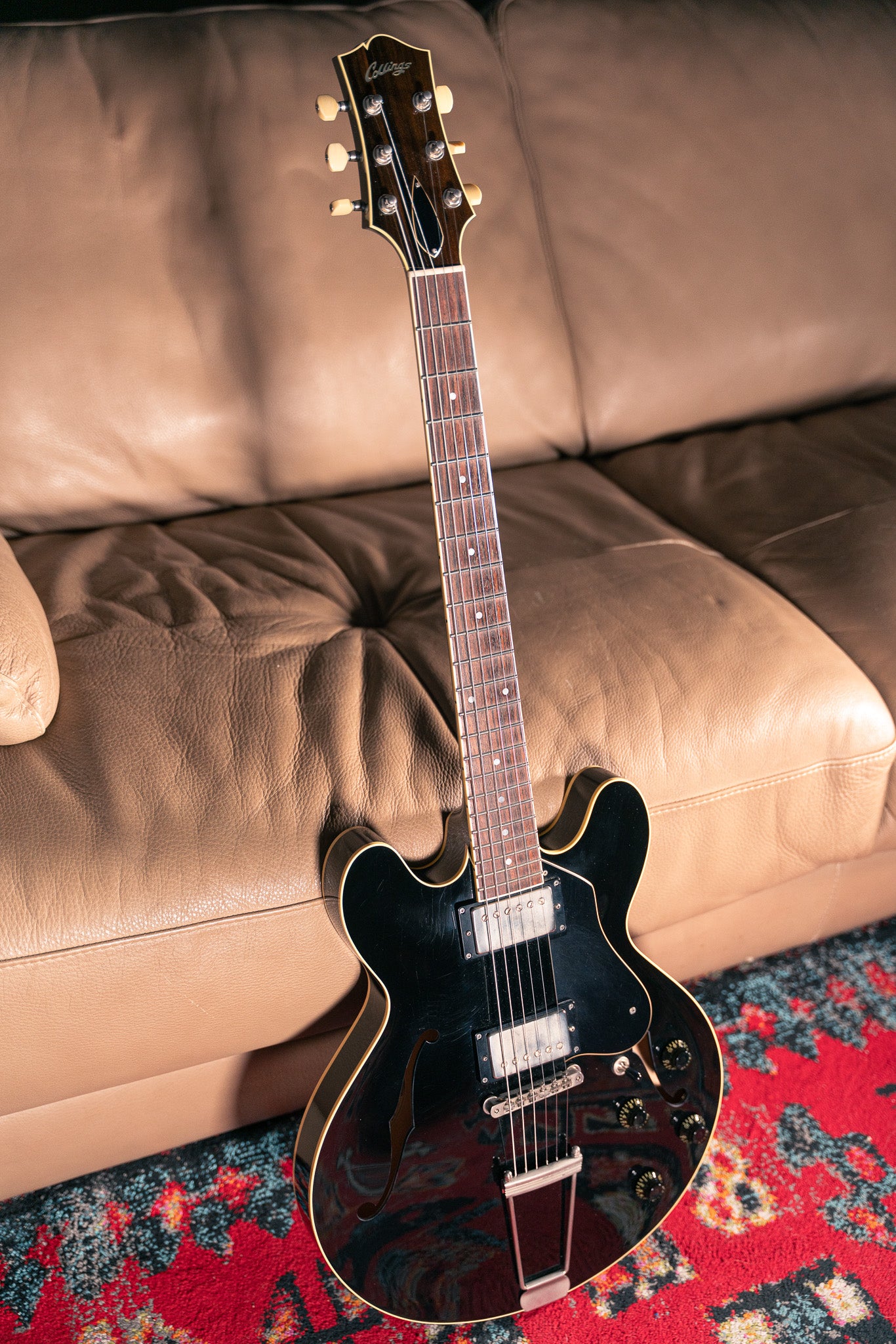 Collings I30 LC Aged w/ ThroBak Pickups in Black Pre-Owned
