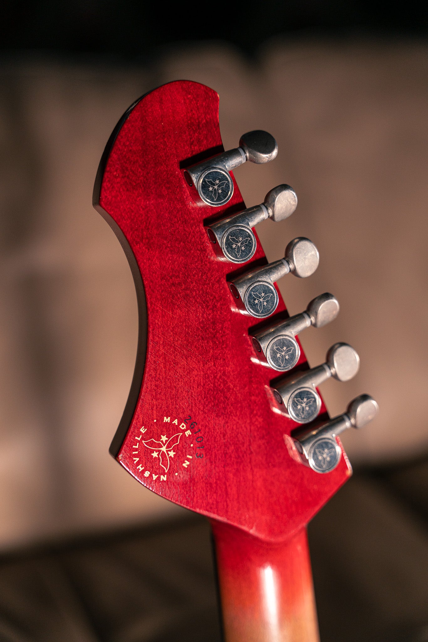 Novo Chambered Serus H2 Dealer Limited Faded Tea Burst/Faded Cherry Back & Sides
