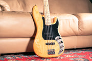 Fender American Deluxe Precision Bass MN Natural Ash Pre-Owned