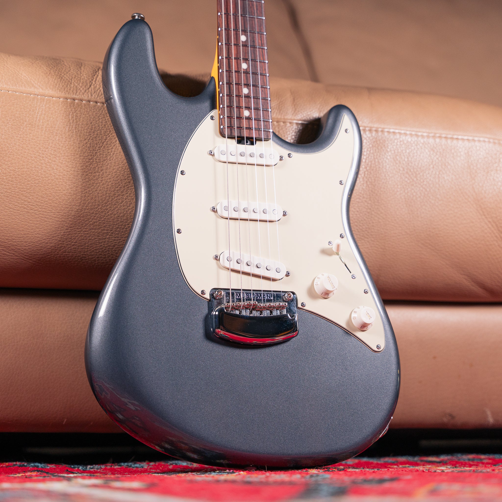 Ernie Ball Music Man - 2017 - Cutlass SSS in Charcoal Frost