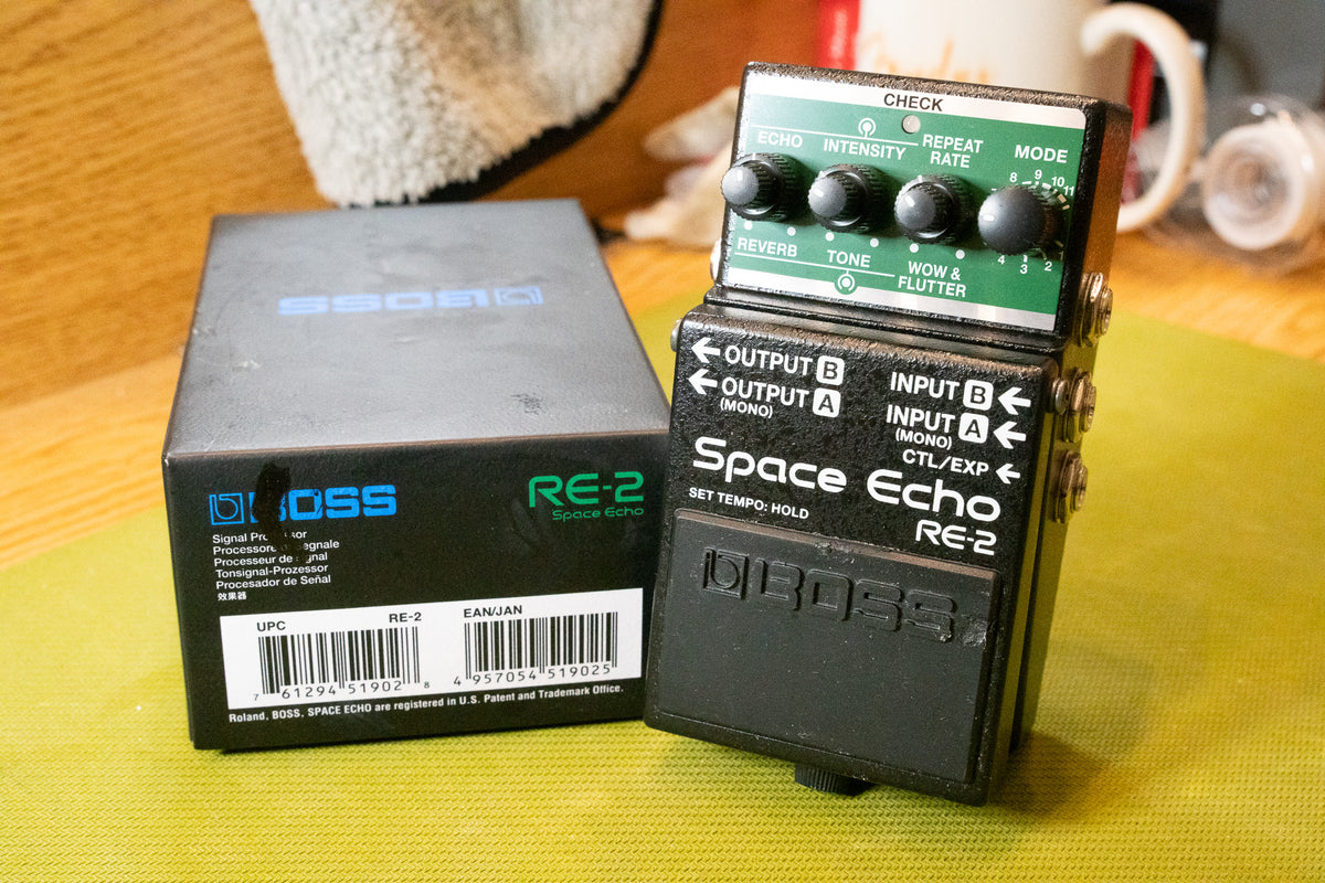 Boss RE-2 Space Echo Delay Pedal Pre-Owned