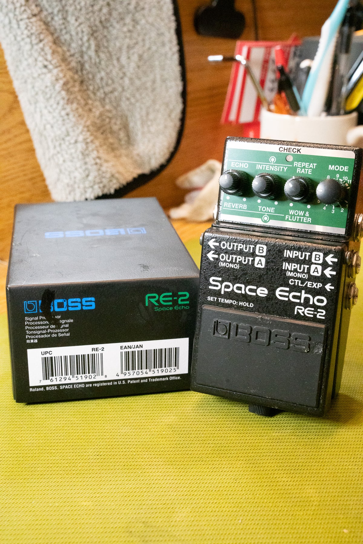Boss RE-2 Space Echo Delay Pedal Pre-Owned