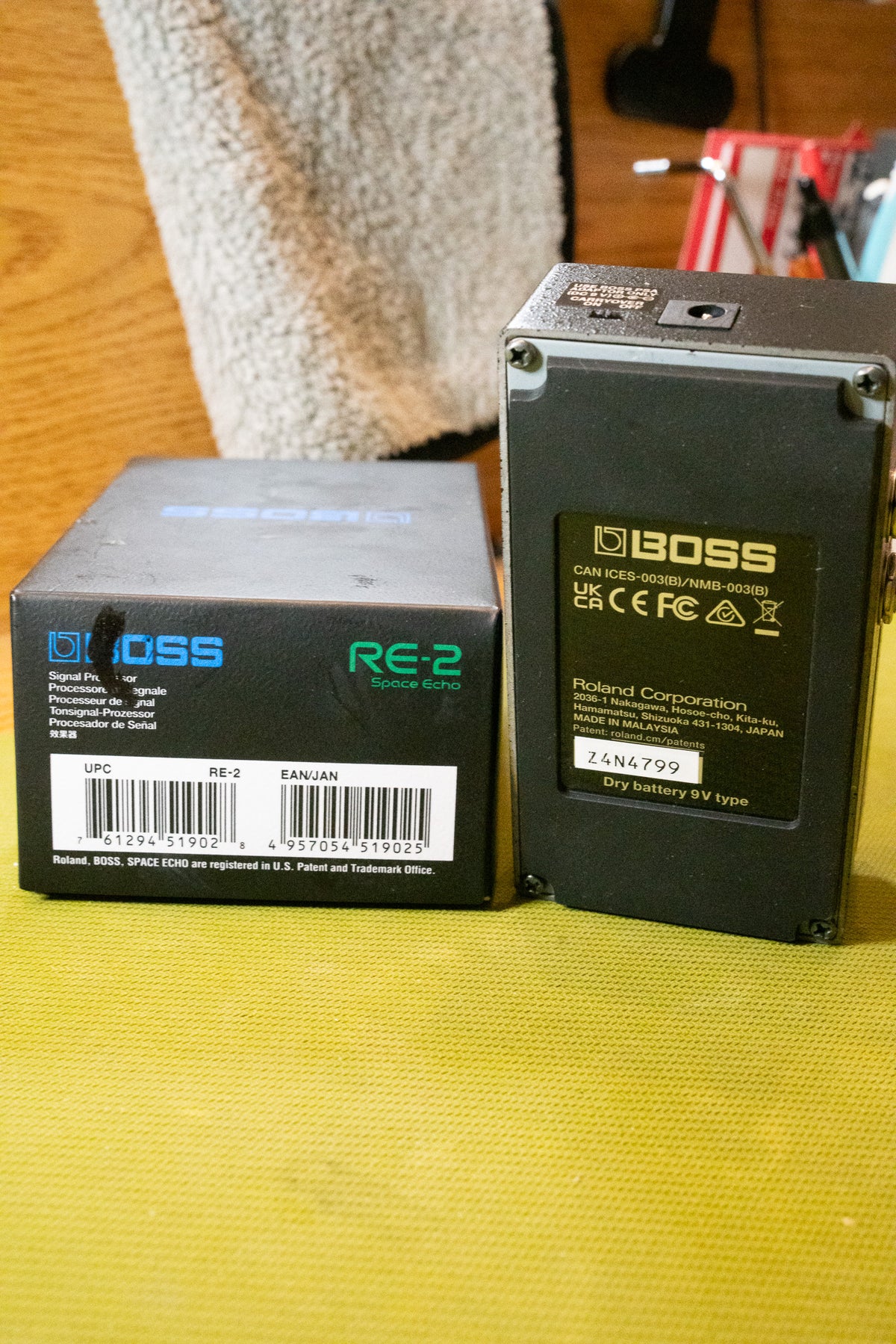 Boss RE-2 Space Echo Delay Pedal Pre-Owned