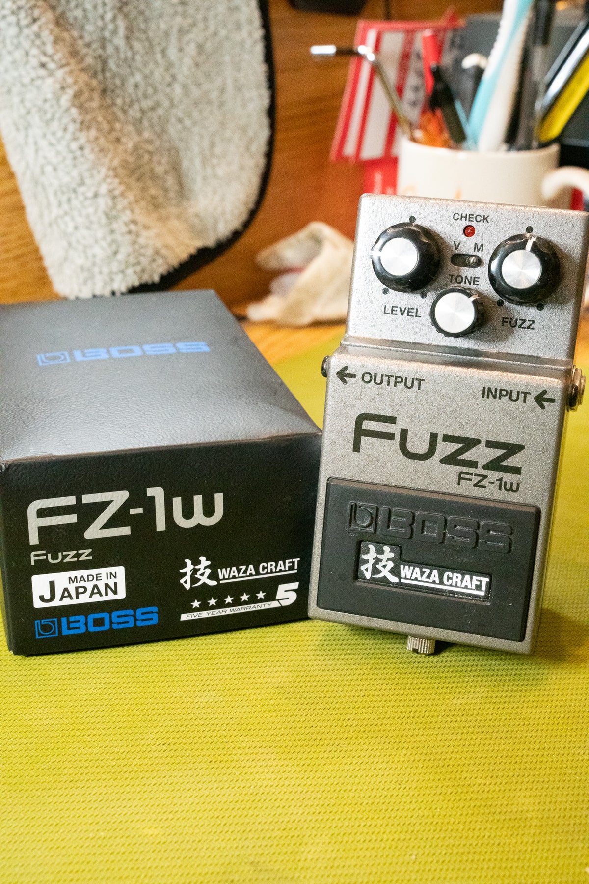 Boss FZ-1W Waza Craft Fuzz Pedal Pre-Owned