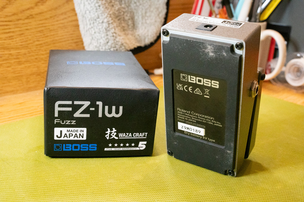 Boss FZ-1W Waza Craft Fuzz Pedal Pre-Owned