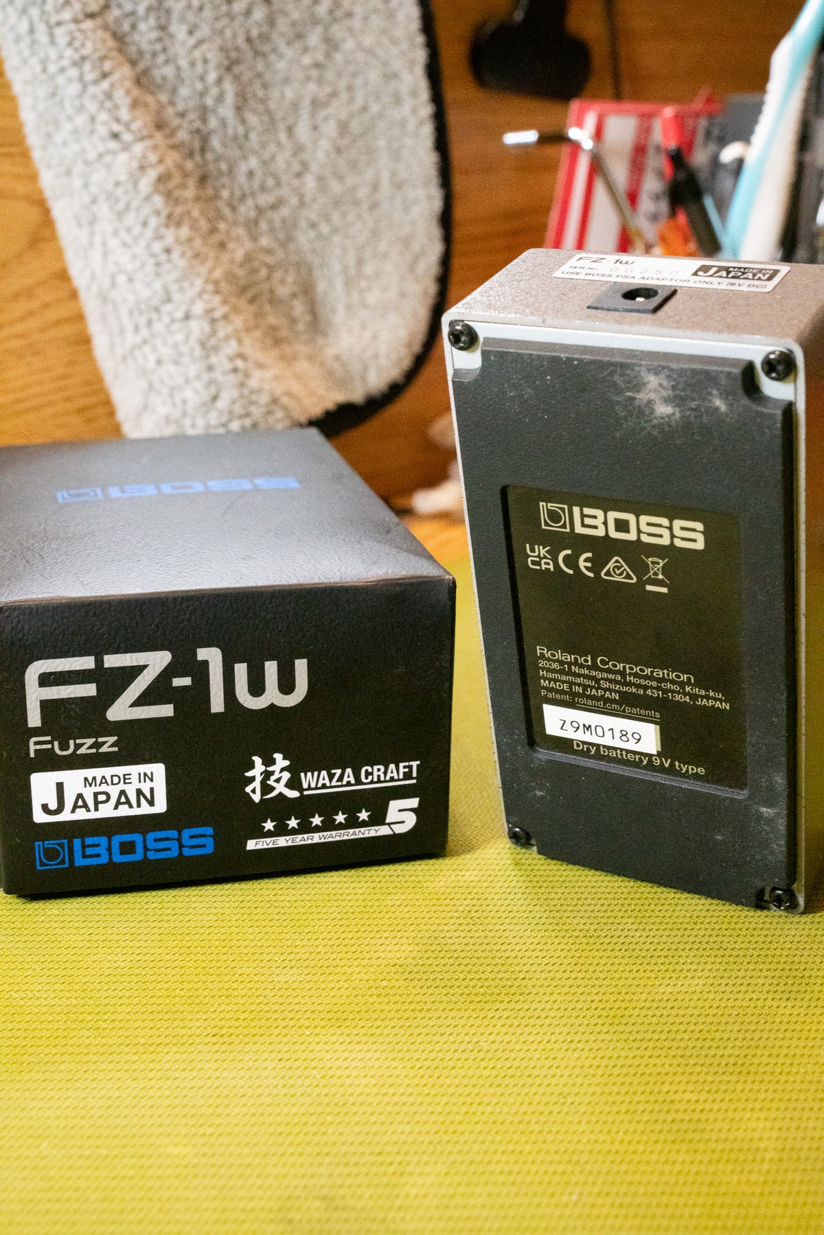 Boss FZ-1W Waza Craft Fuzz Pedal Pre-Owned