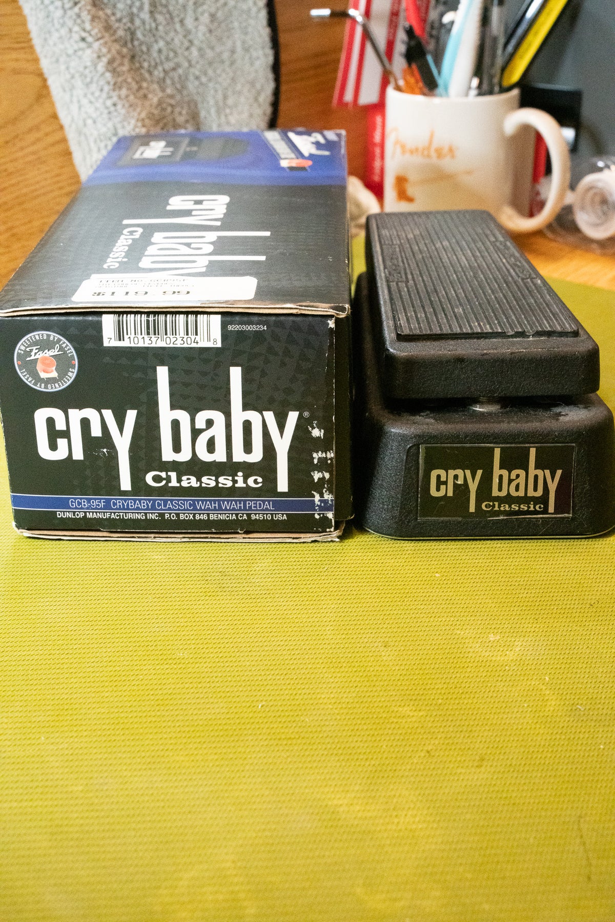 Dunlop Cry Baby Classic GCB95F Wah Pedal Pre-Owned