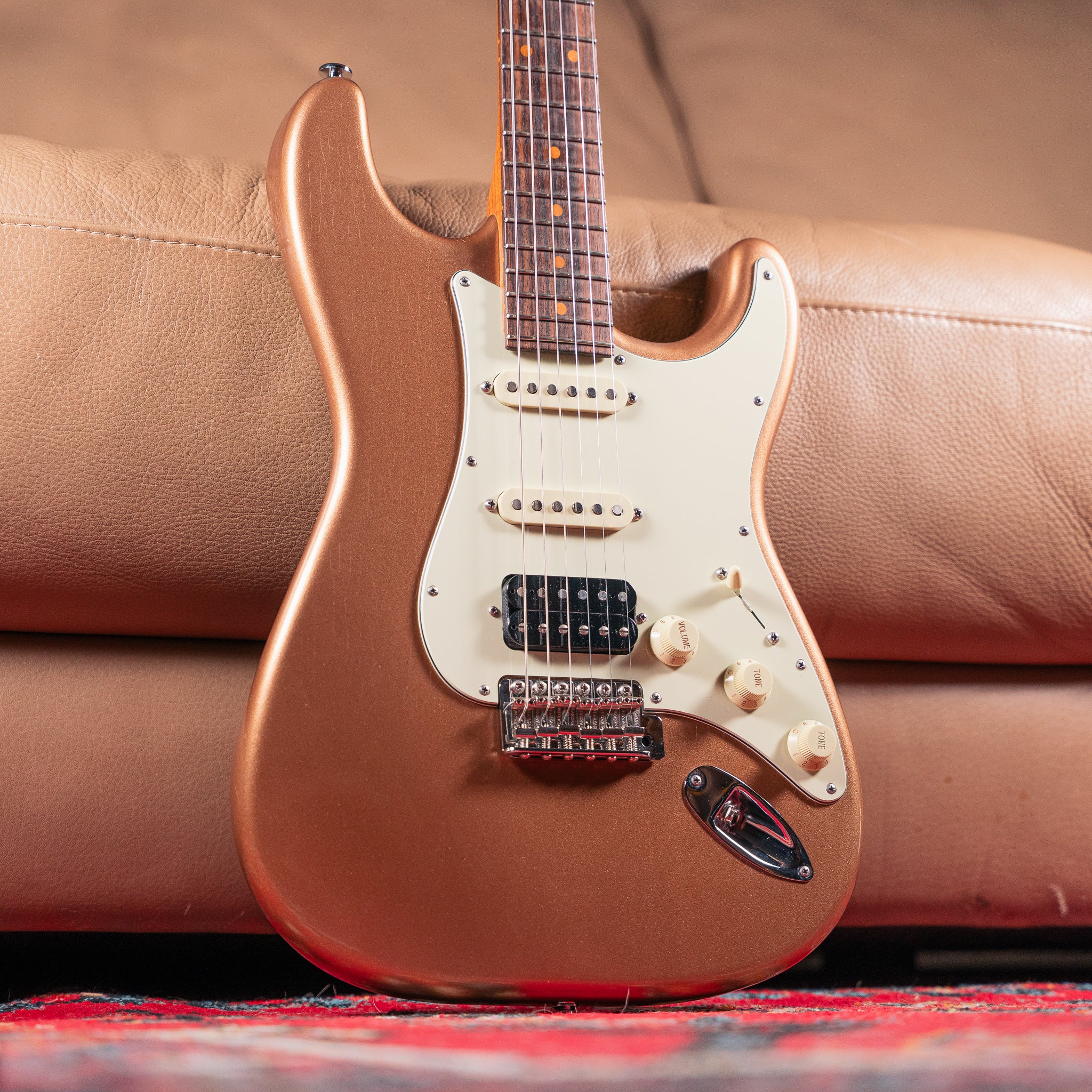 Suhr Classic S Antique in Firemist Gold, Pre-Owned