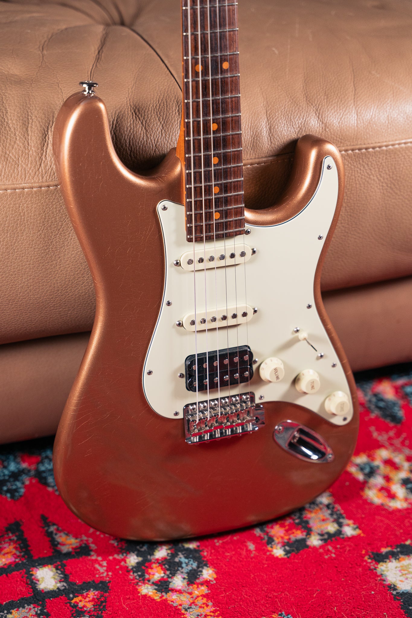 Suhr Classic S Antique in Firemist Gold, Pre-Owned