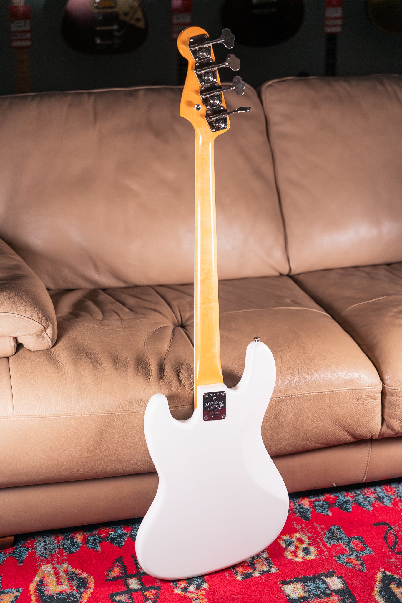 Fender - 2021 - 60th Anniversary Jazz Bass in Arctic Pearl