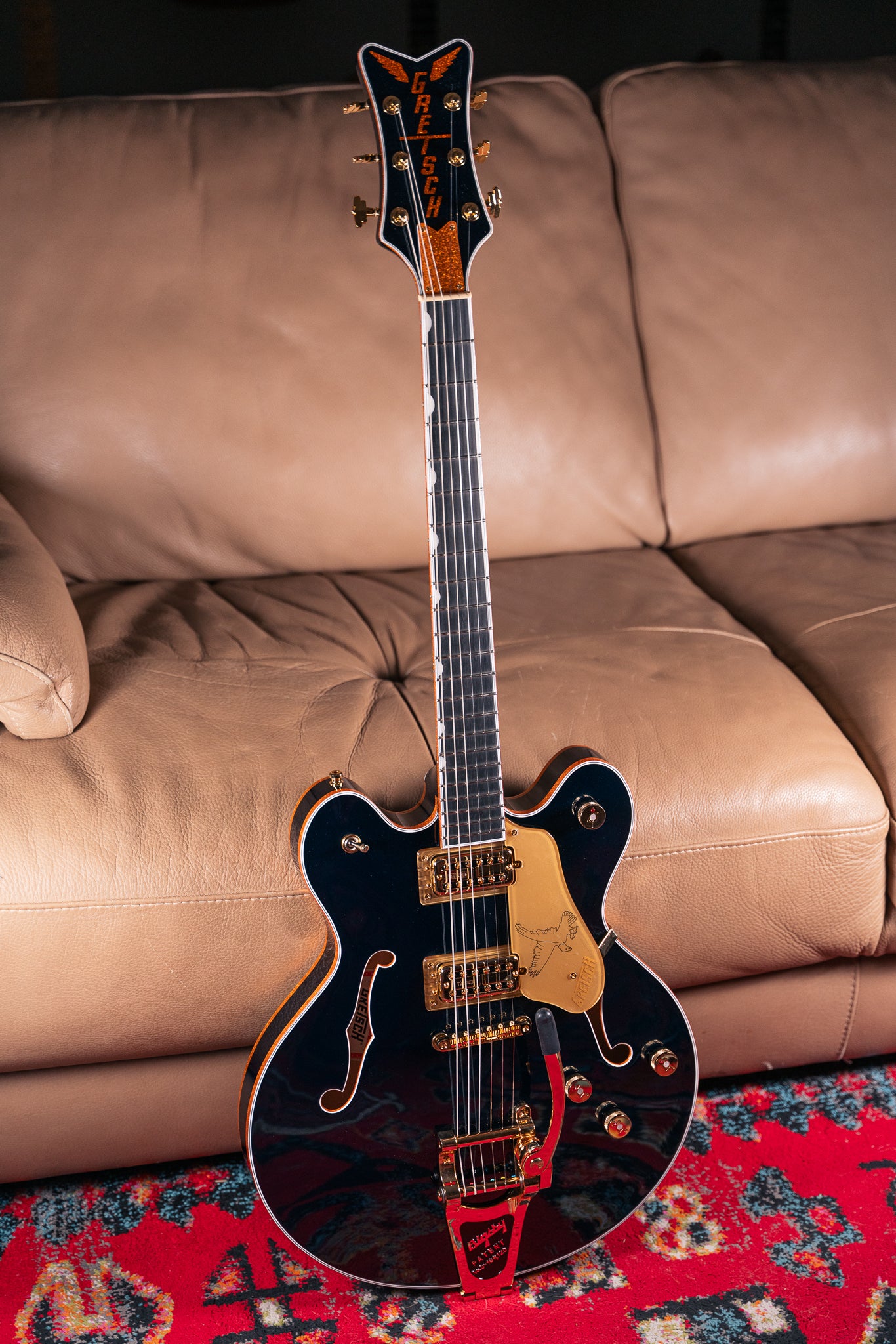 Gretsch Falcon Center Block LTD in Midnight Sapphire – Lidgett Music