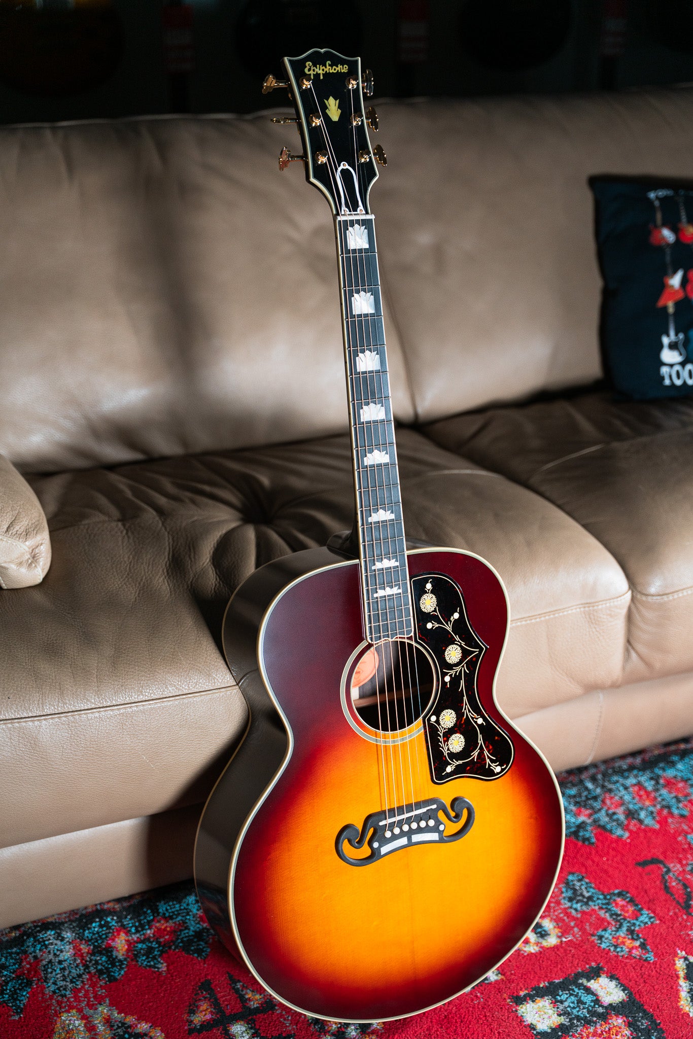 Epiphone IGC Pre-War SJ-200 Rosewood Reissue, Vintage Sunburst