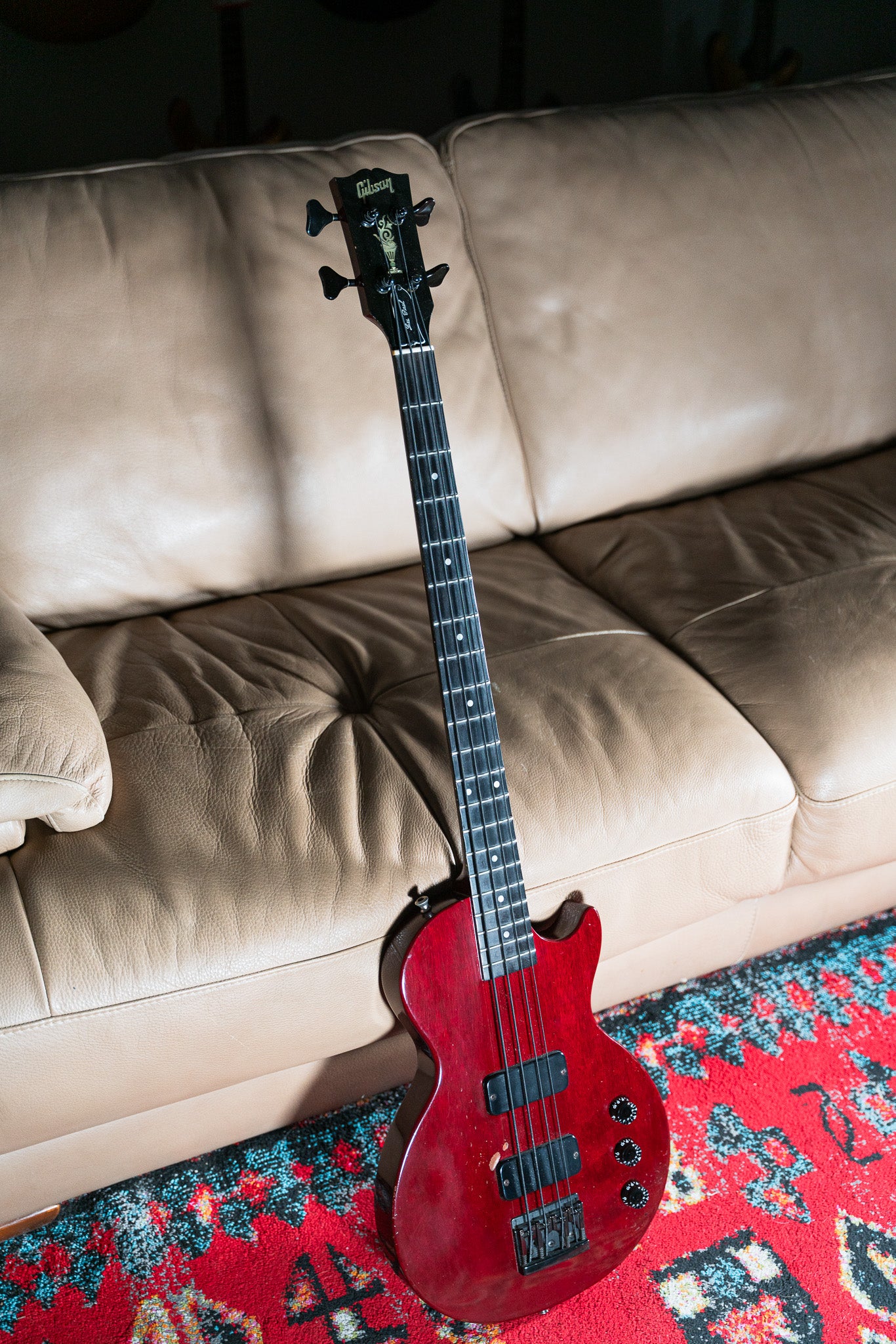 Gibson LPB-1 1992 Red Pre-Owned
