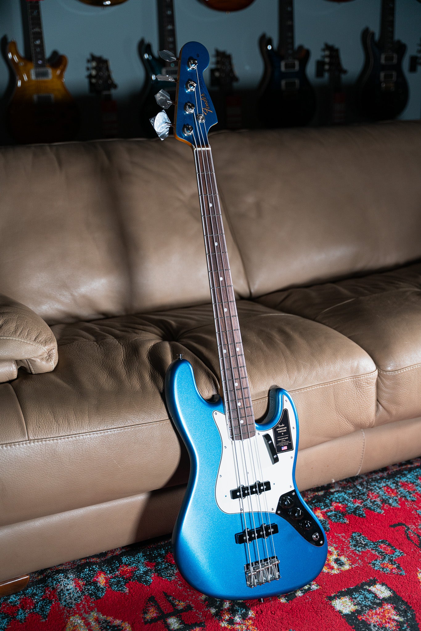 Fender American Vintage II 1966 Jazz Bass Rosewood Fingerboard Lake Placid Blue