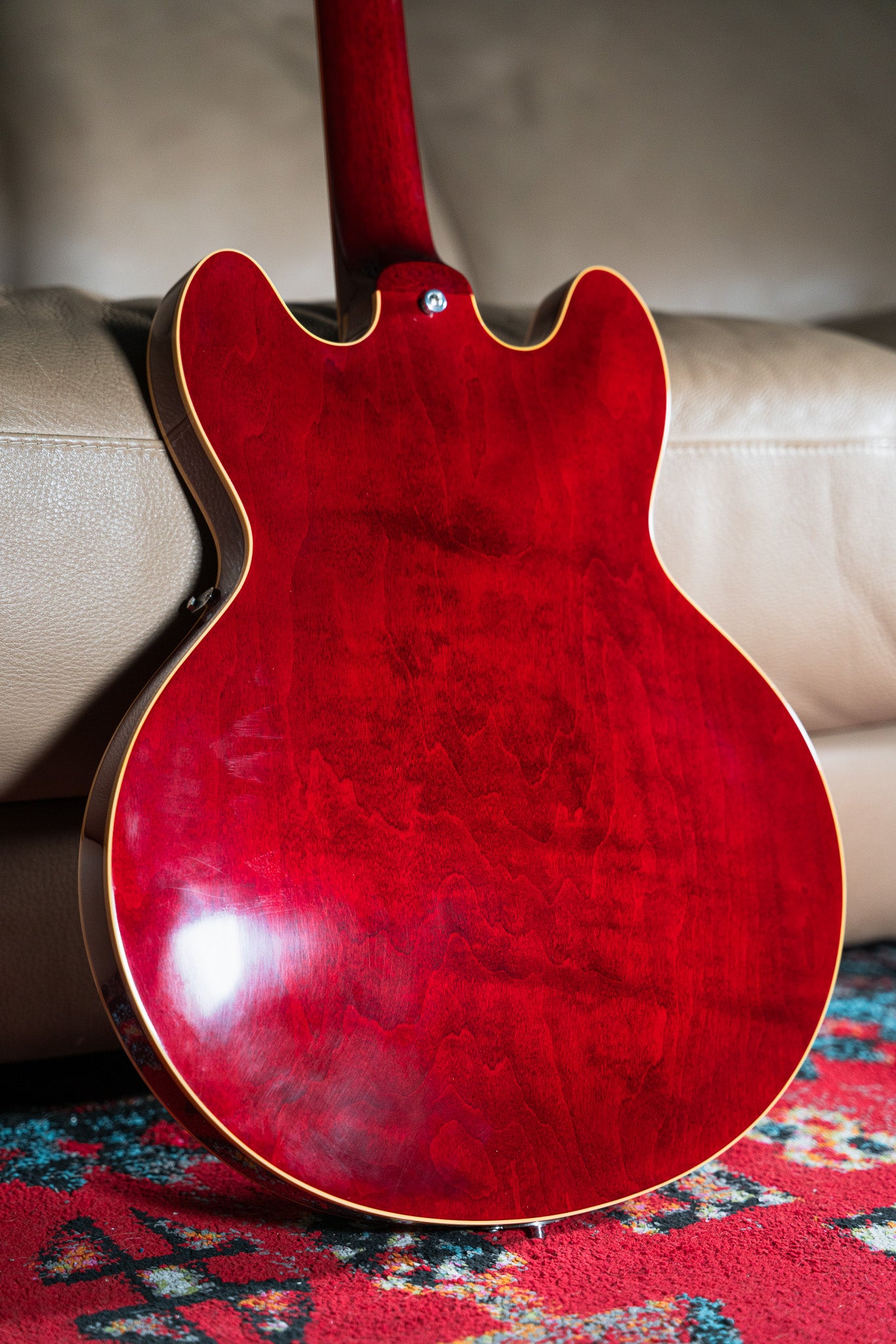 Gibson Custom 1964 Trini Lopez Standard Reissue VOS Semi-Hollow Electric Guitar Sixties Cherry