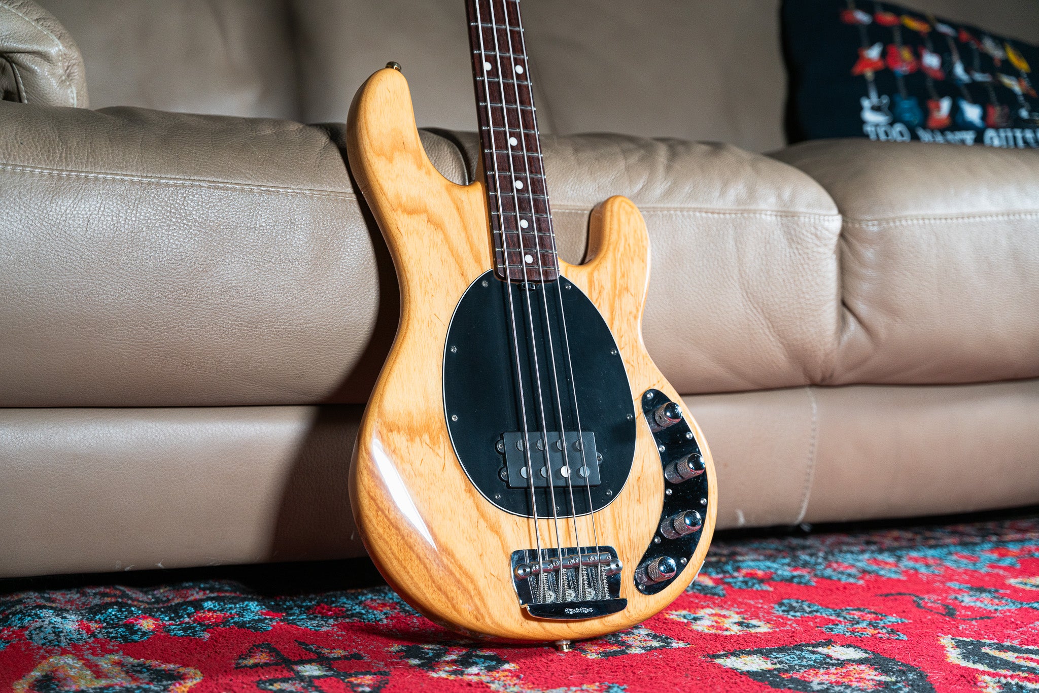 Ernie Ball Music Man StingRay Bass Natural Pre-Owned.