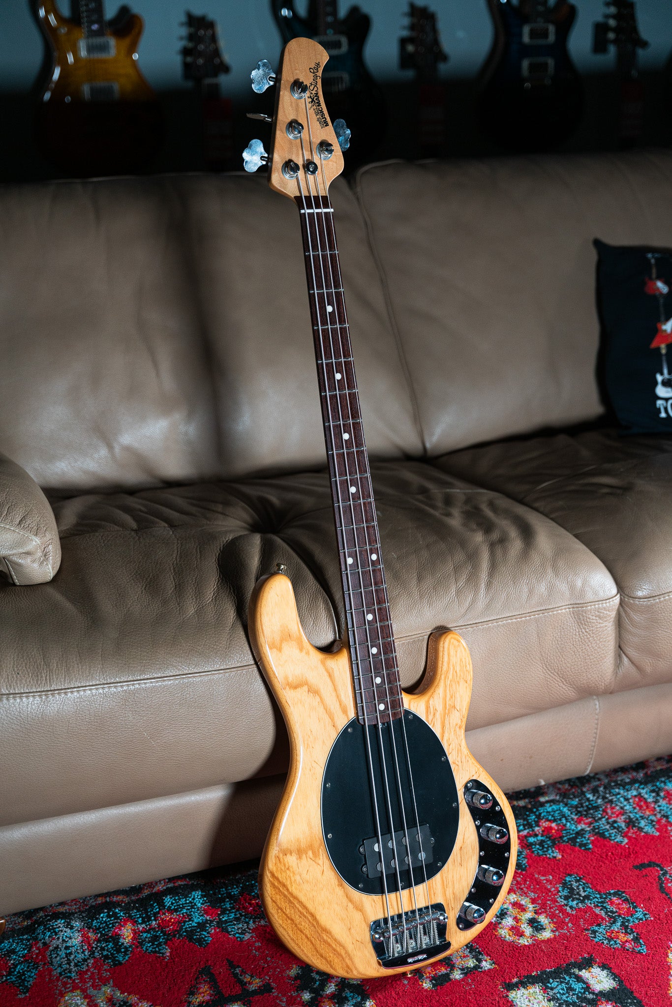 Ernie Ball Music Man StingRay Bass Natural Pre-Owned.