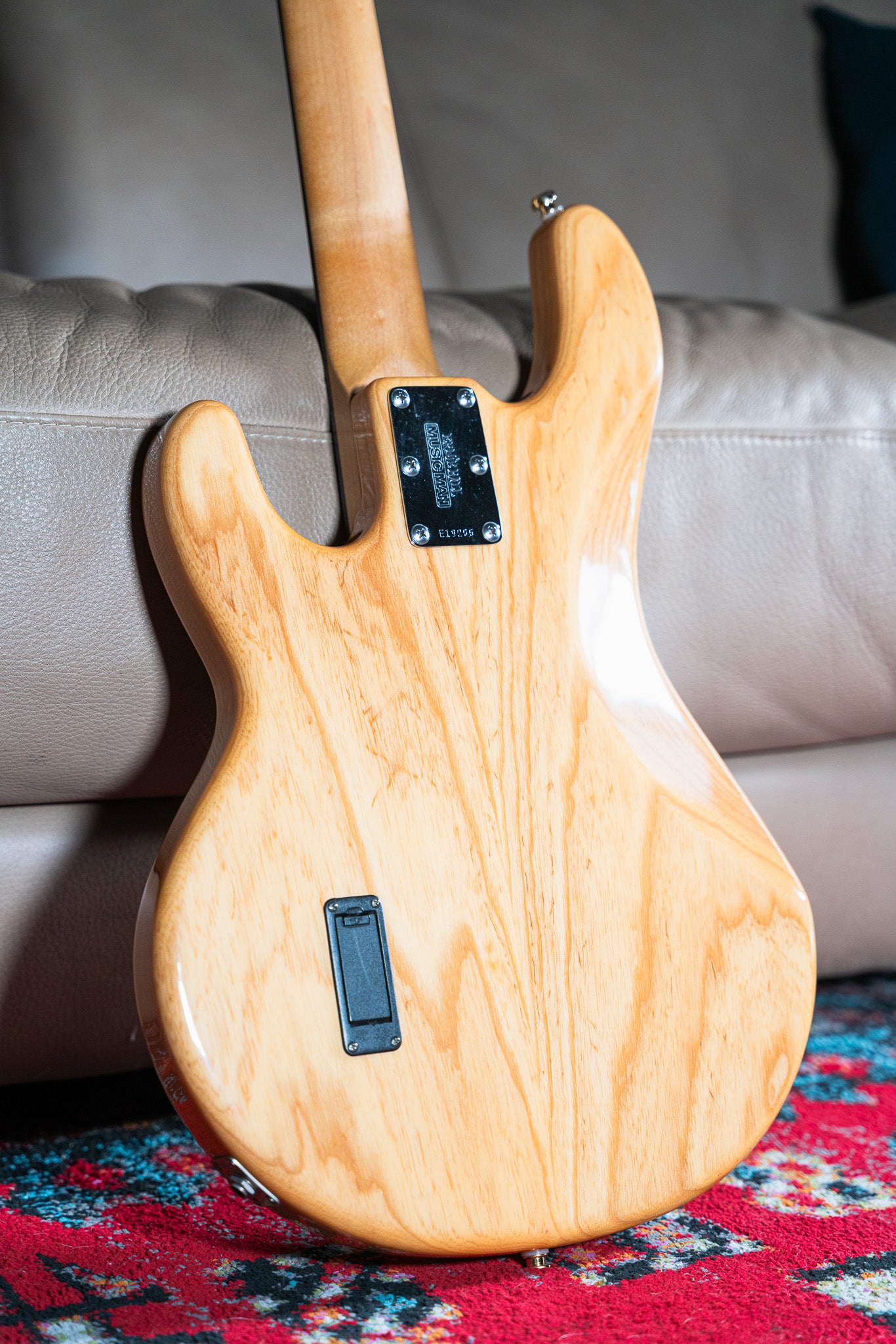 Ernie Ball Music Man StingRay Bass Natural Pre-Owned.