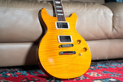 Gibson LP Double Cut TransAmber Pre-Owned 1998
