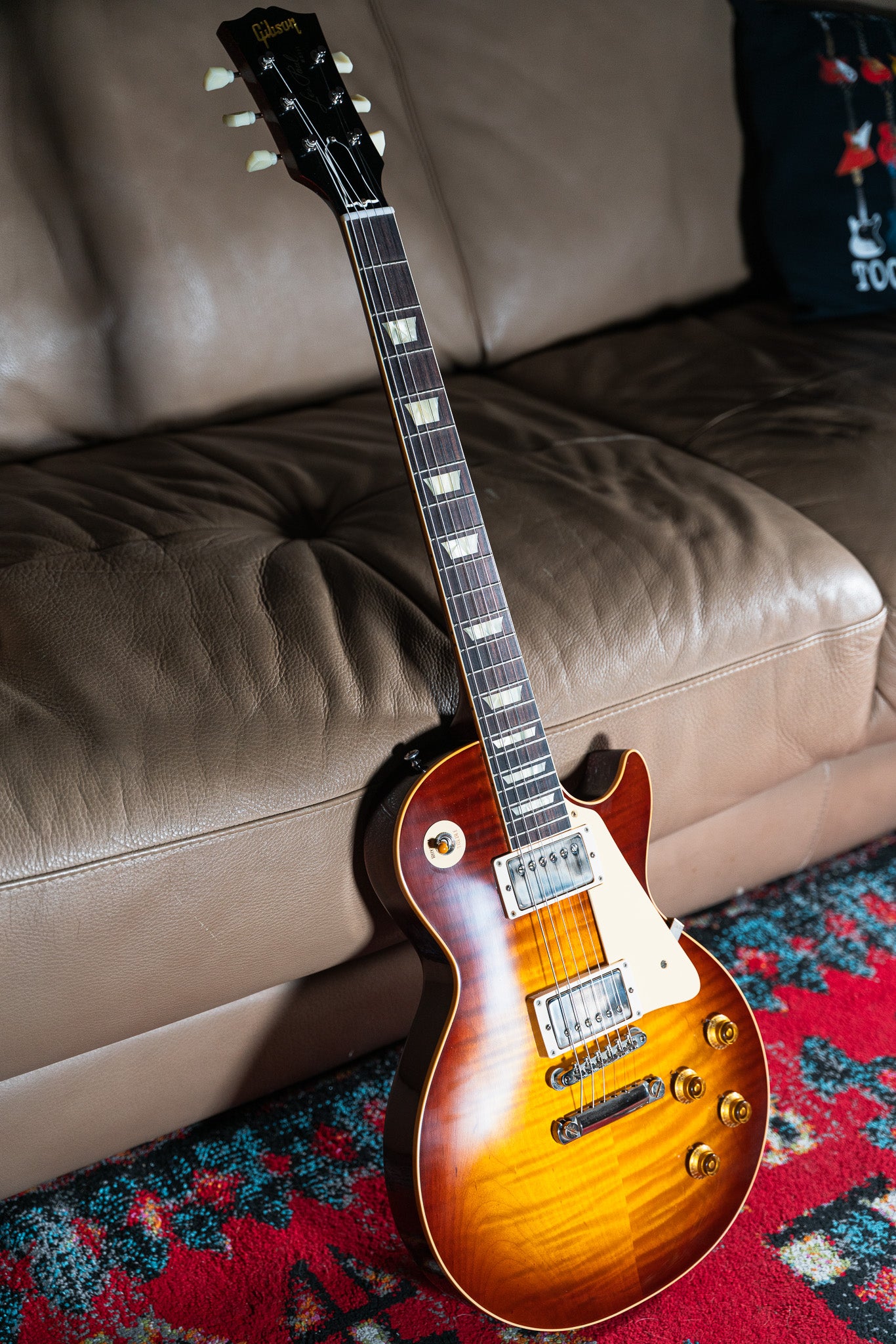 Gibson Custom Shop 1959 Les Paul Standard Reissue VOS in Ice Tea.