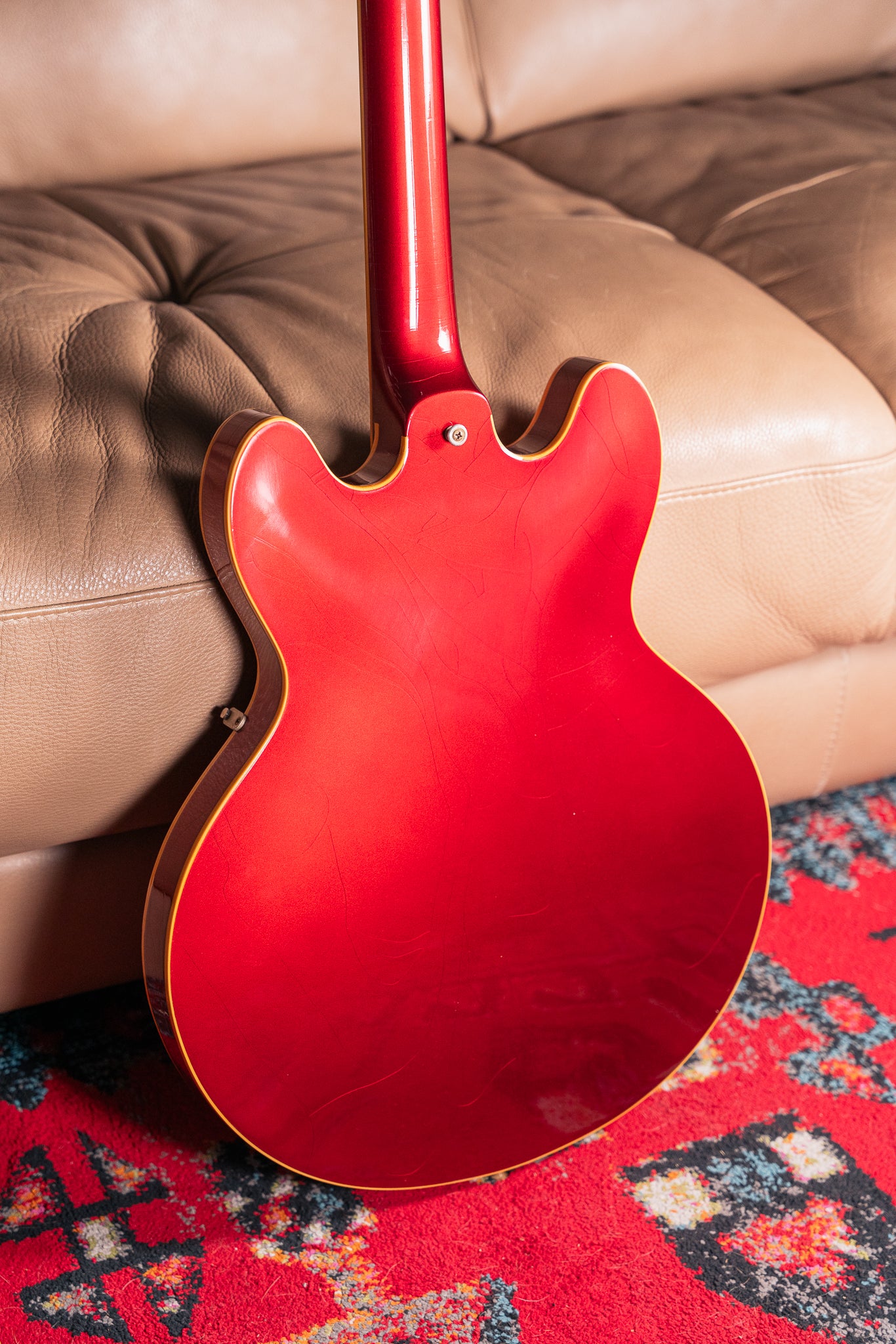 Gibson Custom '64 Trini Lopez Ultra Light Aged in Sparkling Burgundy