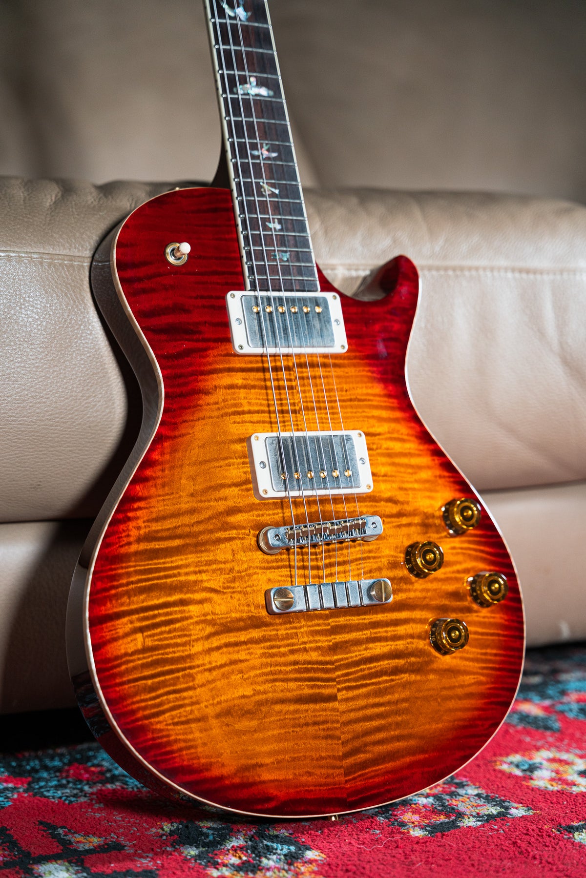 PRS McCarty 594 Singlecut 10-Top 2024 - Dark Cherry Burst