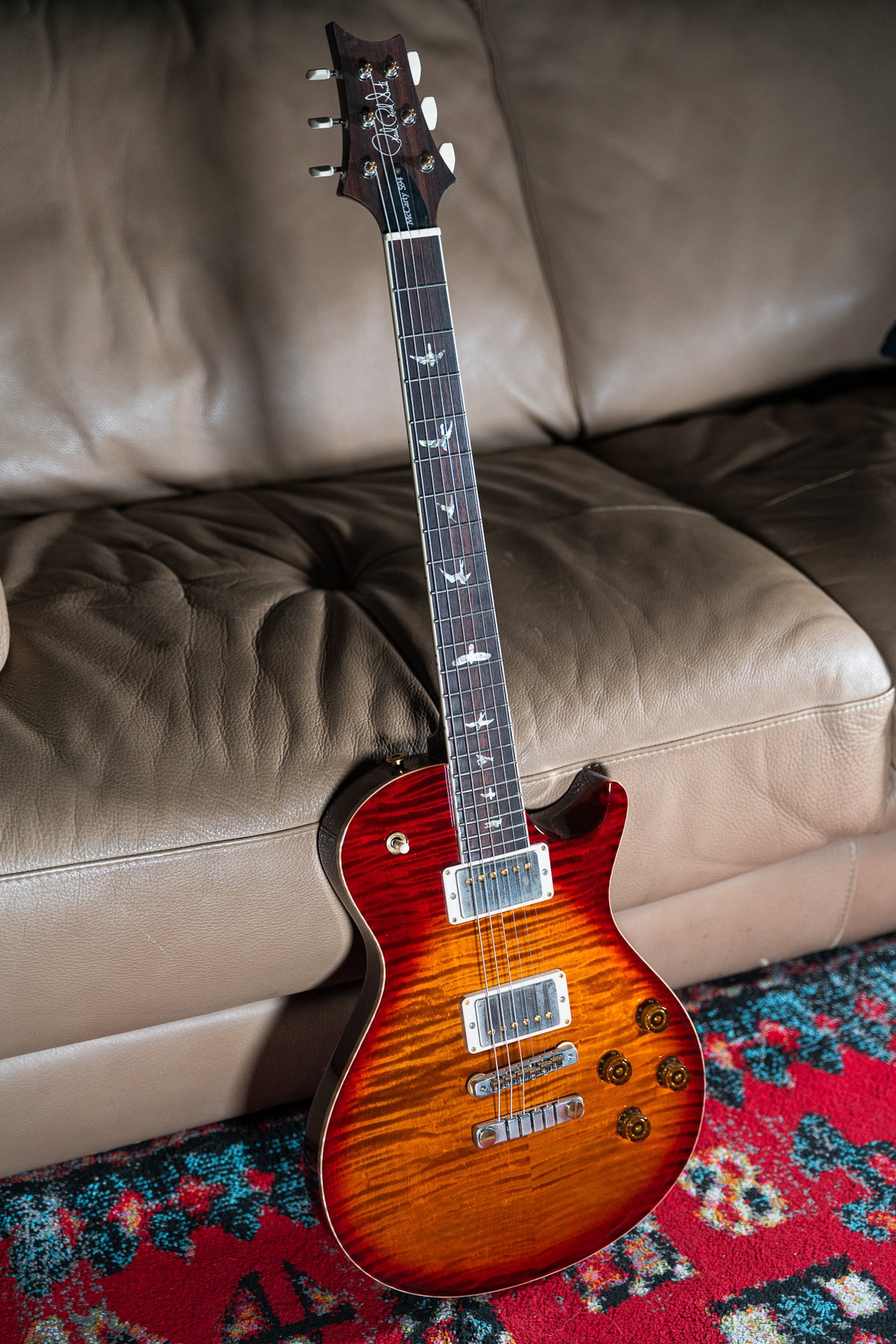 PRS McCarty 594 Singlecut 10-Top 2024 - Dark Cherry Burst