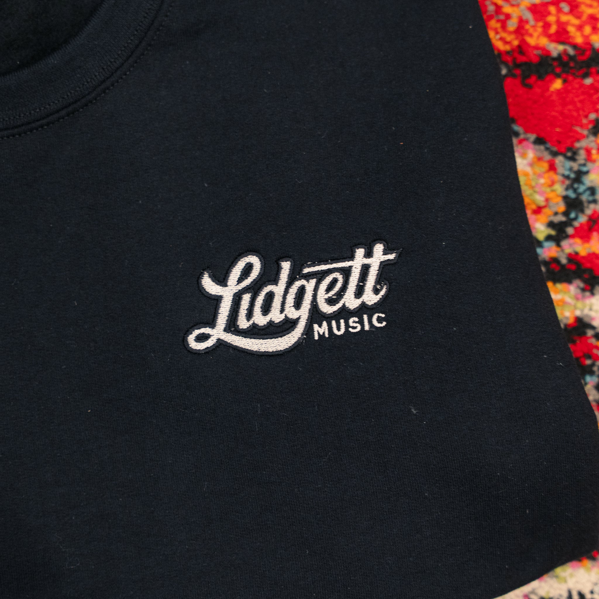 Lidgett Music Black Hooded Sweatshirt w/ Small Logo