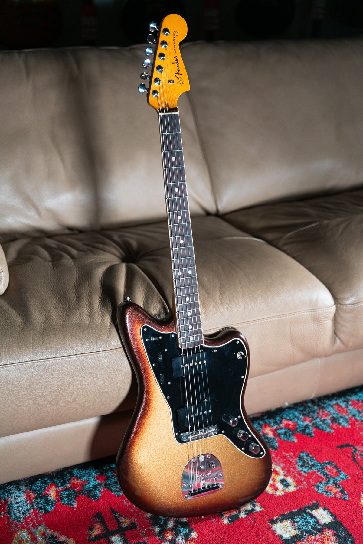 American Ultra Jazzmaster®  Rosewood Fingerboard Mocha Burst Pre-Owned