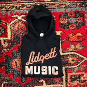 Lidgett Music Original Logo Hooded Sweatshirt - Black