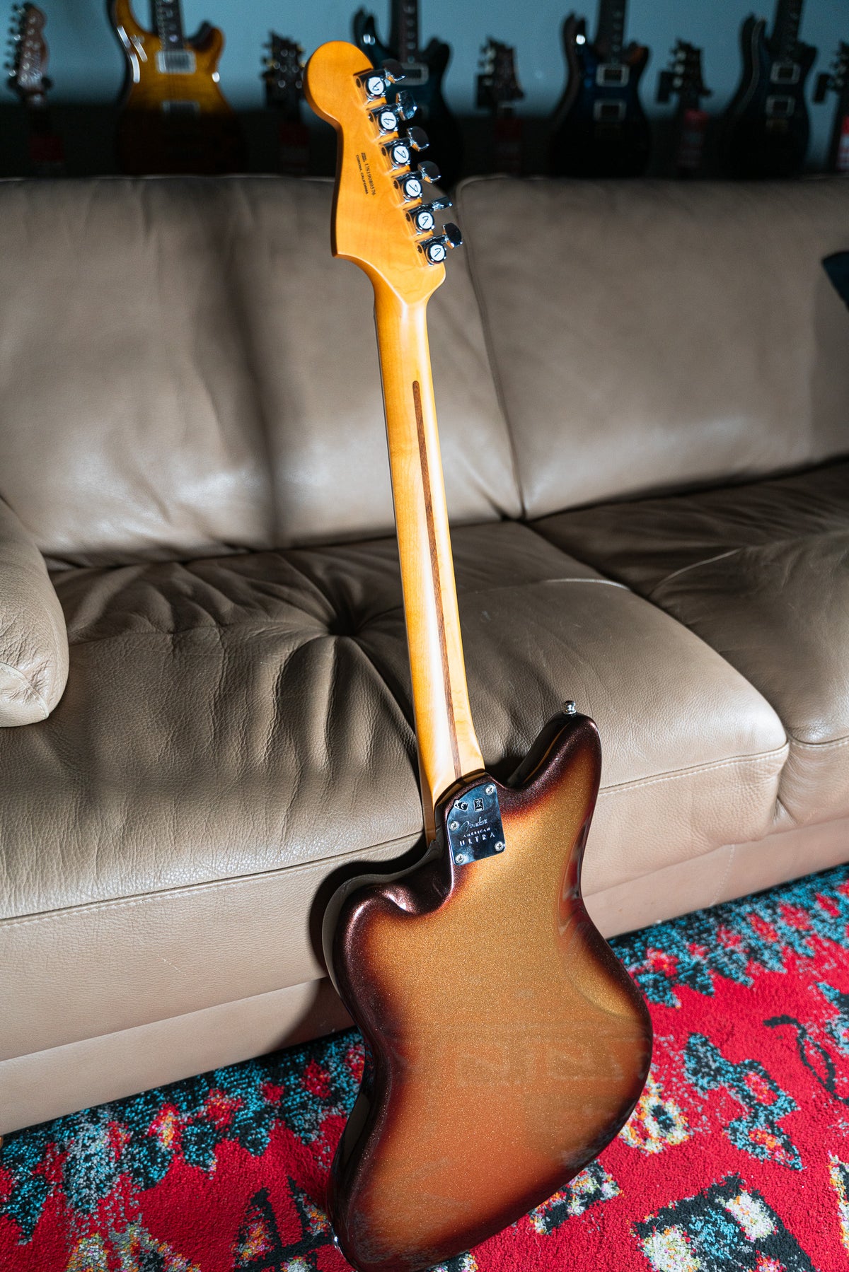 American Ultra Jazzmaster®  Rosewood Fingerboard Mocha Burst Pre-Owned