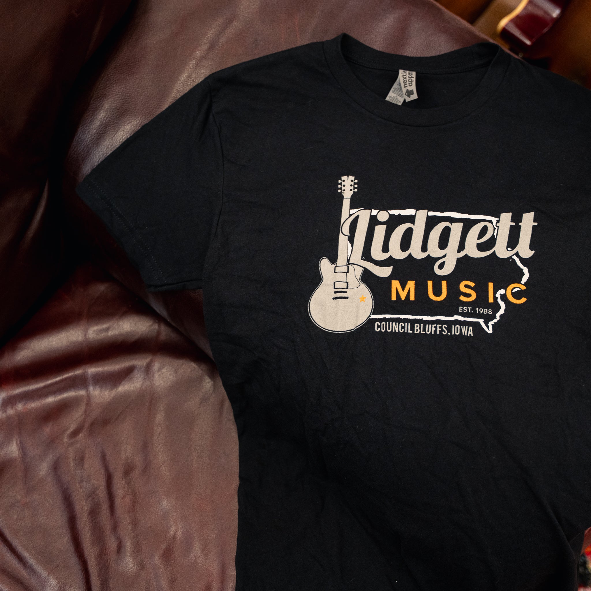 Lidgett Music State Logo - Black
