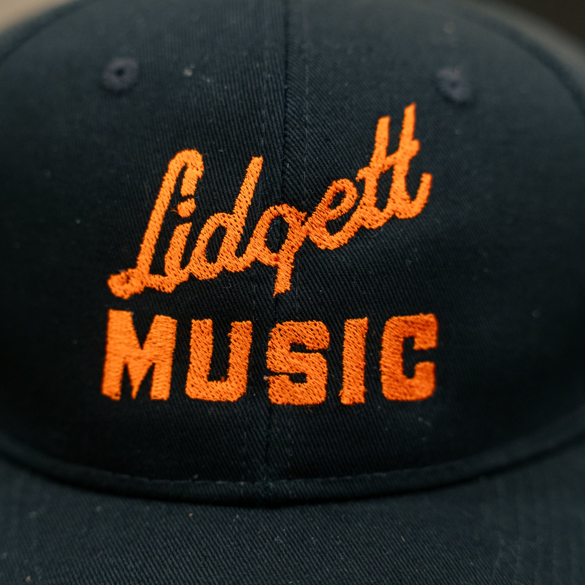 Lidgett Music Trucker Hat Original Logo Black